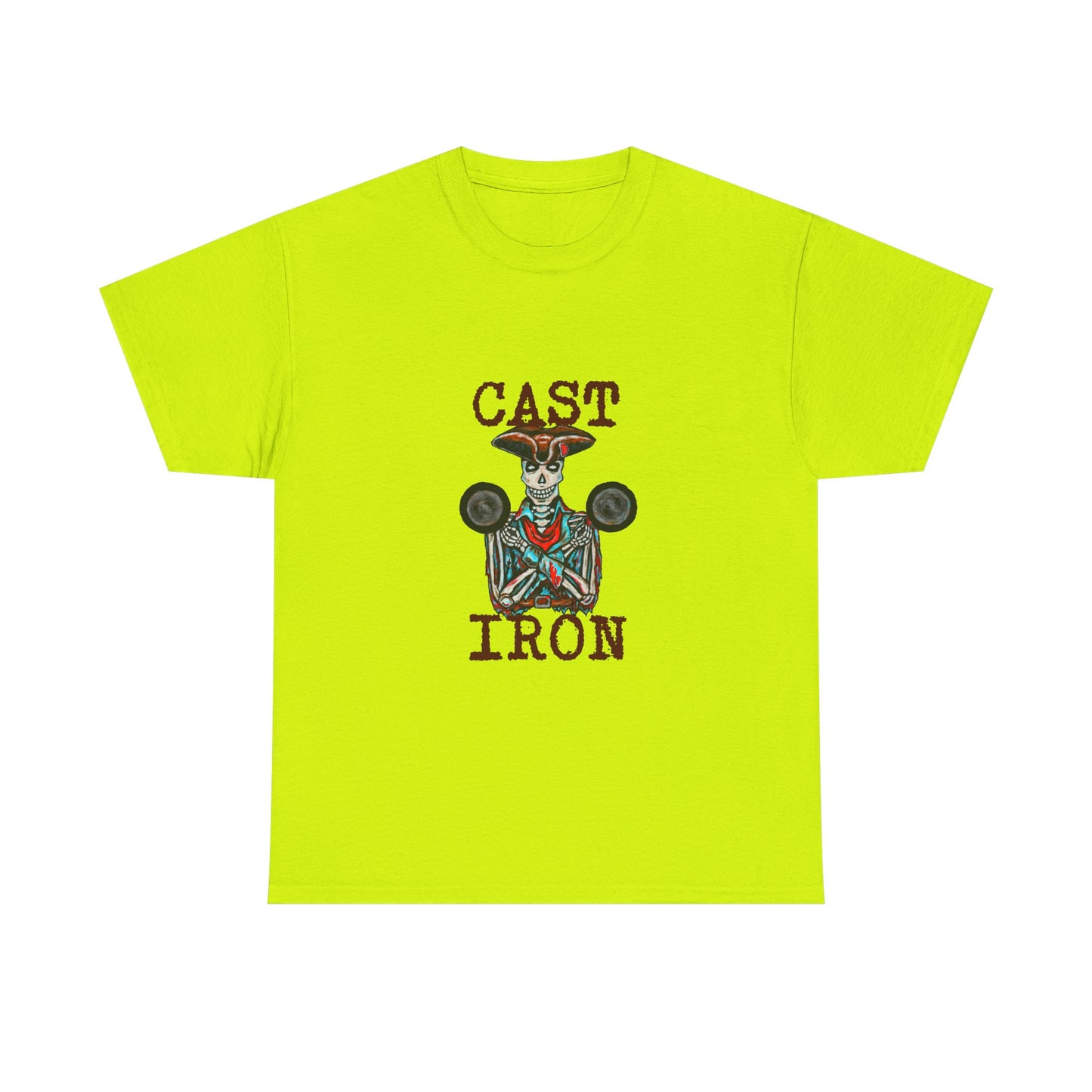 Cast Iron Unisex Heavy Cotton Tee