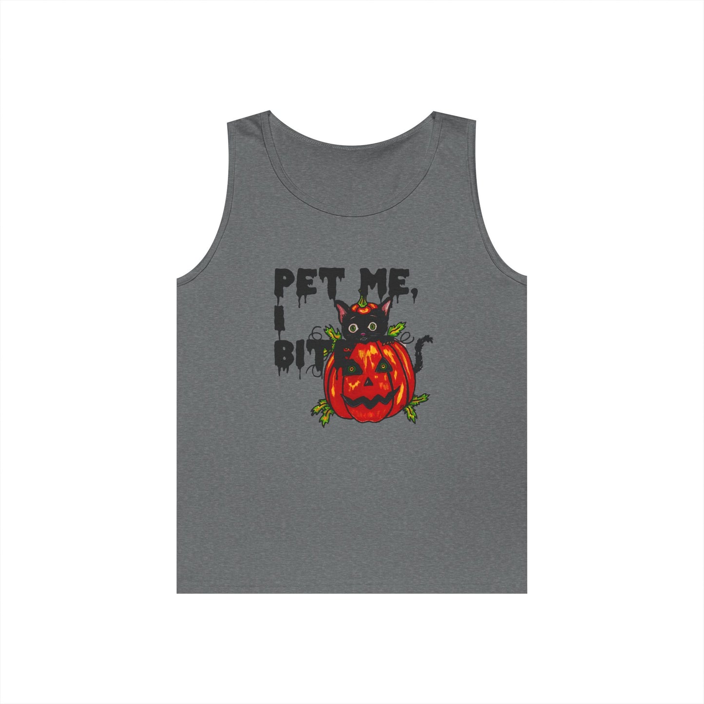 Pet Me Unisex Heavy Cotton Tank Top