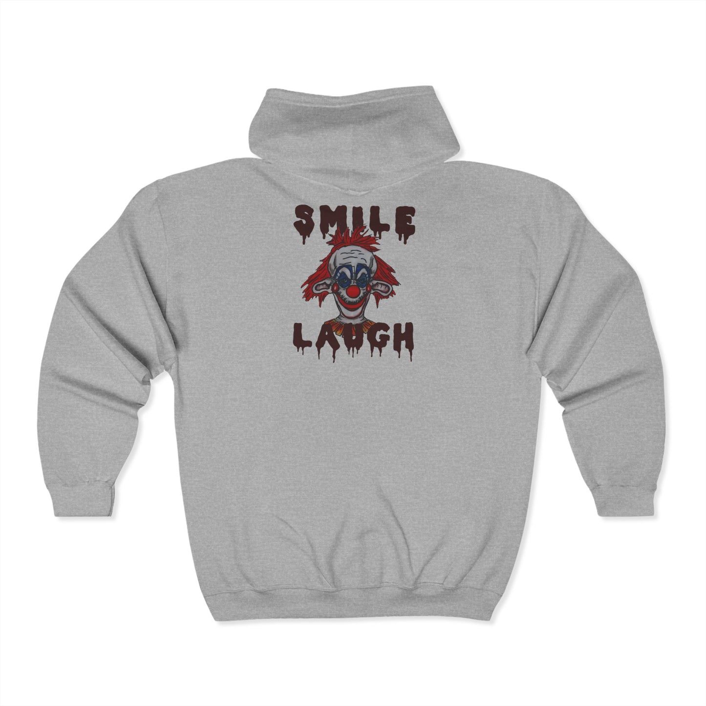 Smile, Laugh Unisex Heavy Blend™ Full Zip Hooded Sweatshirt