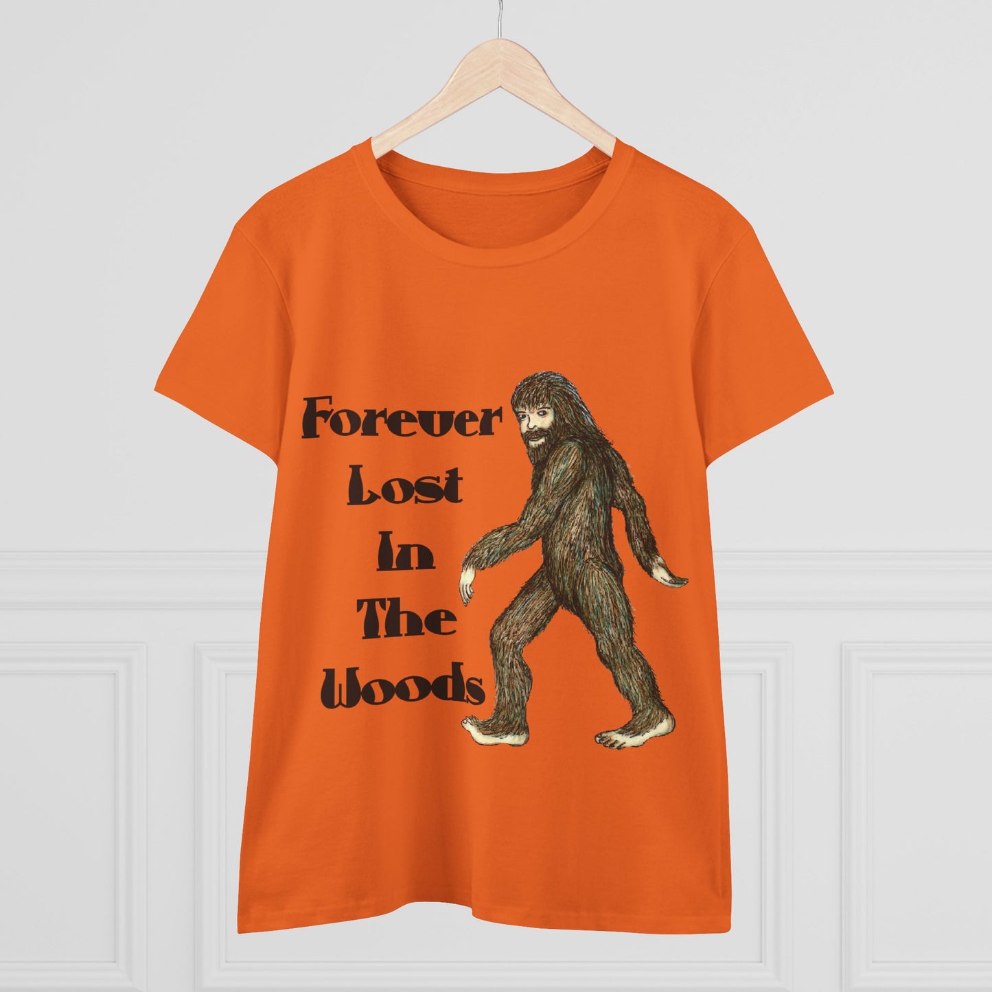 Lost in the Woods Women's Midweight Cotton Tee