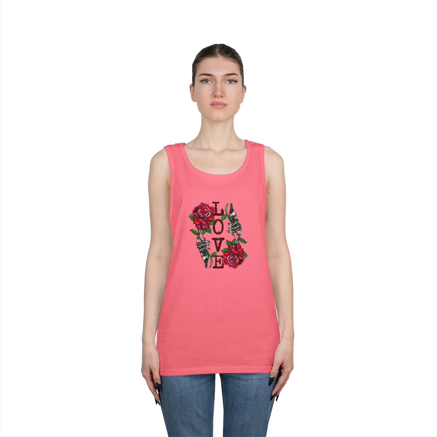 Love Unisex Heavy Cotton Tank Top