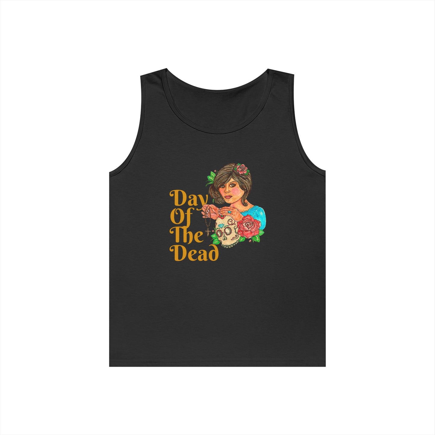 Day of the Dead Unisex Heavy Cotton Tank Top