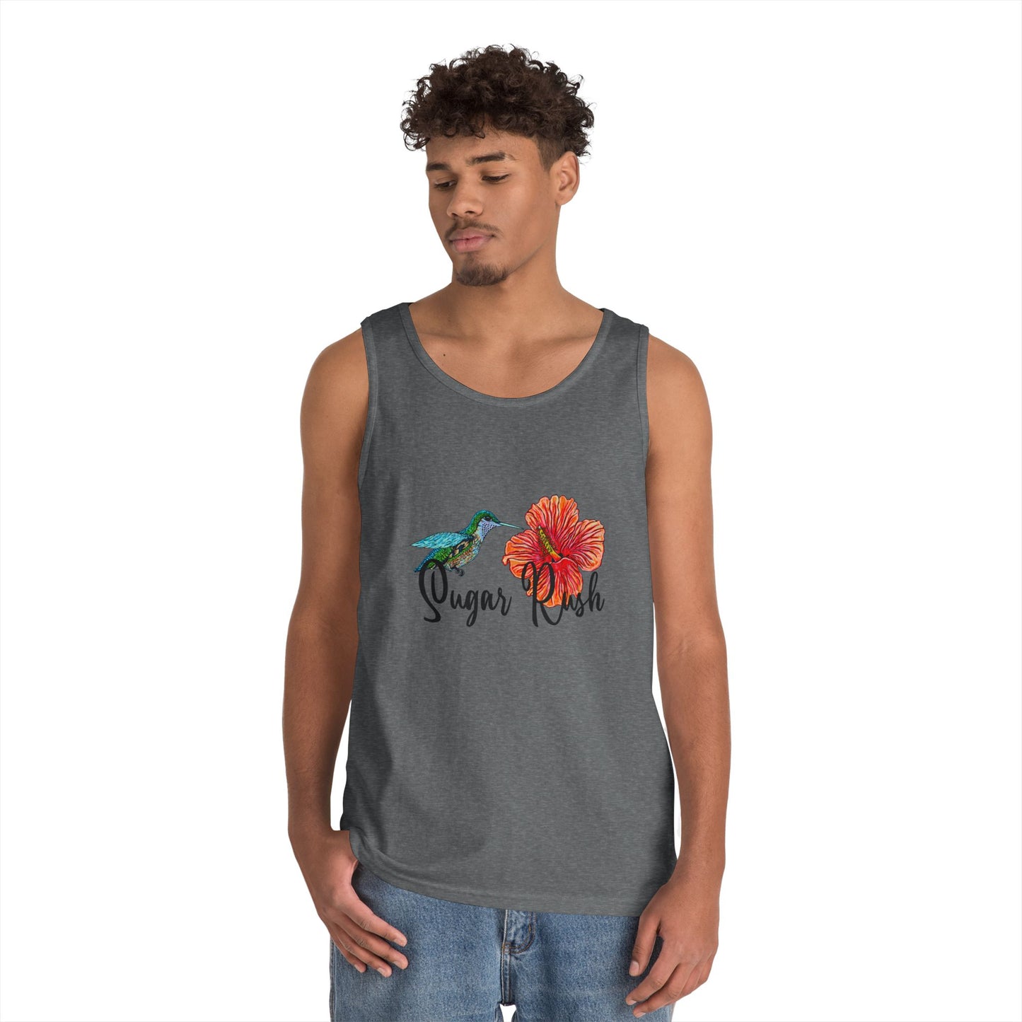 Sugar Rush Unisex Heavy Cotton Tank Top