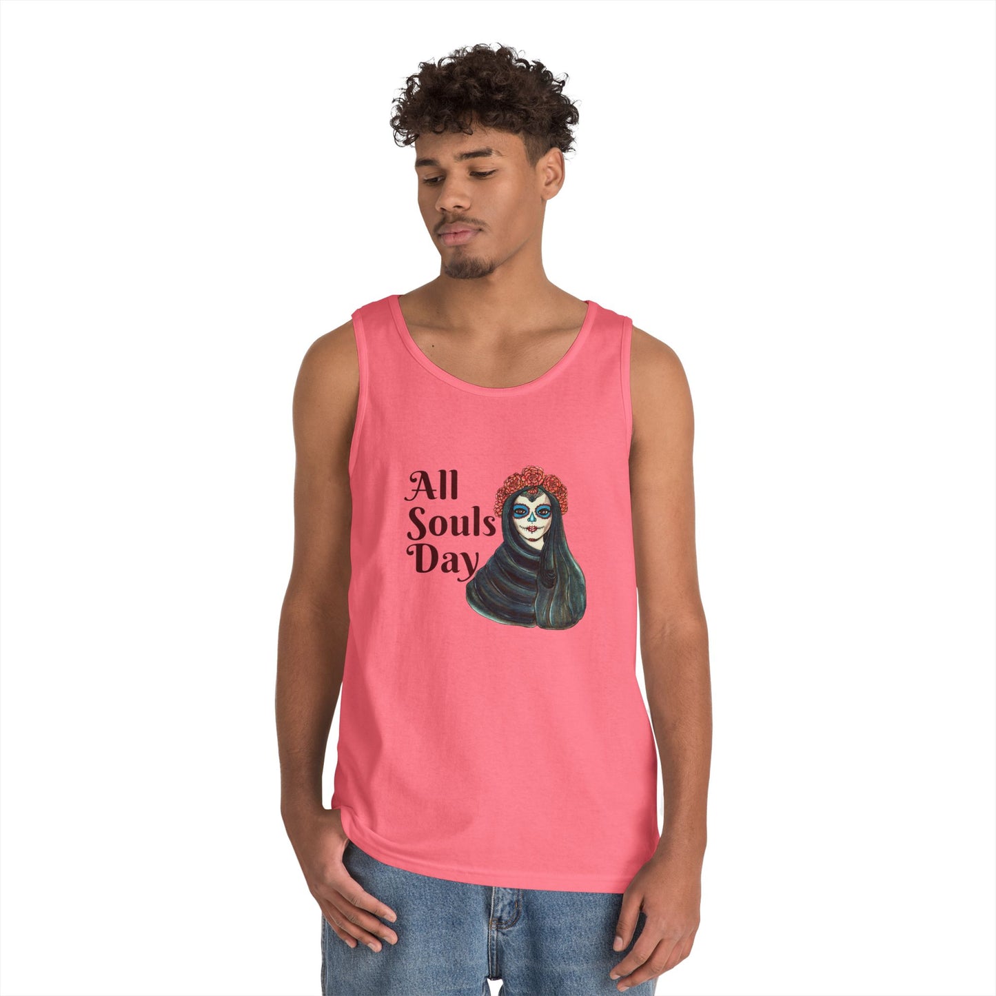 All Souls Day Unisex Heavy Cotton Tank Top