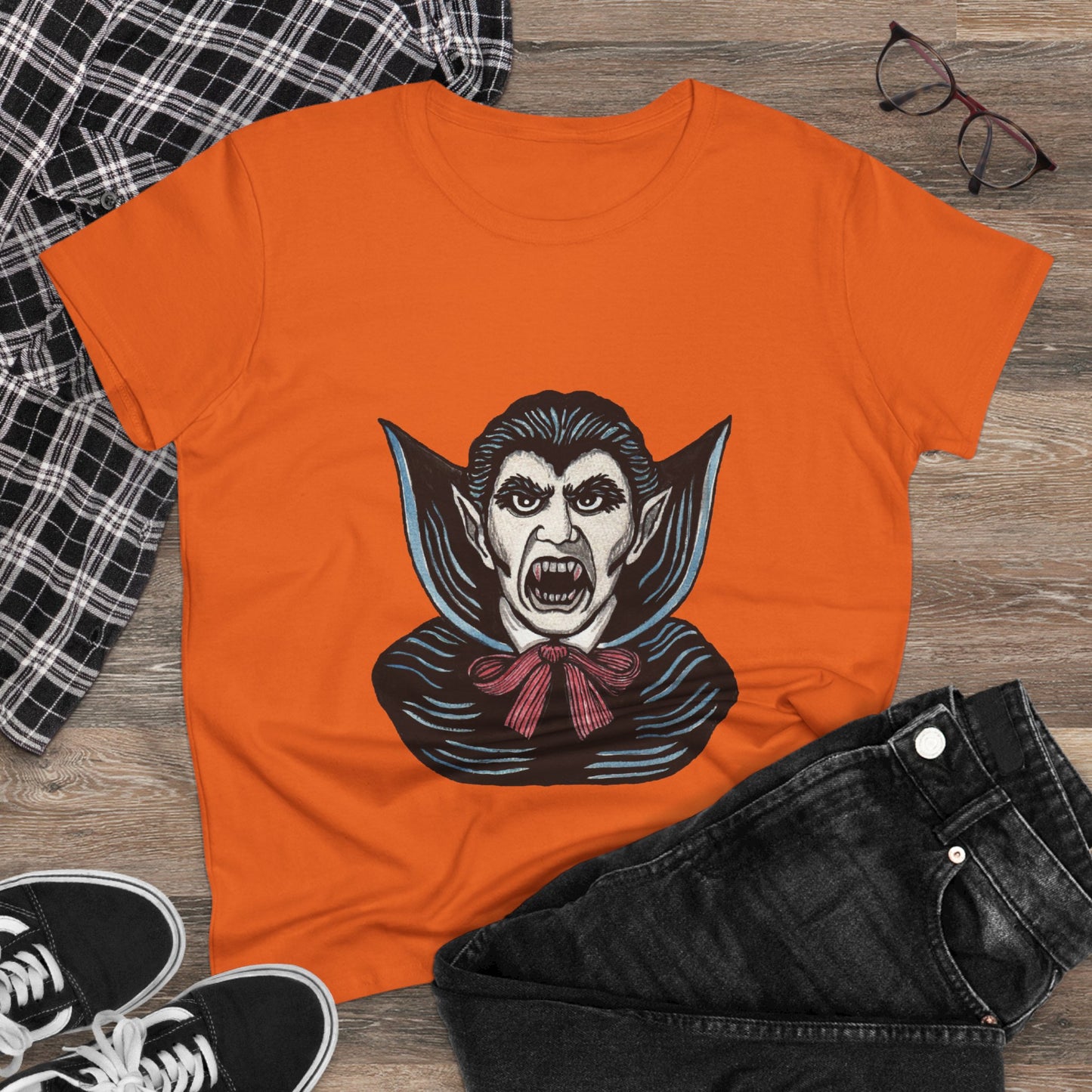 Dracula Women's Midweight Cotton Tee