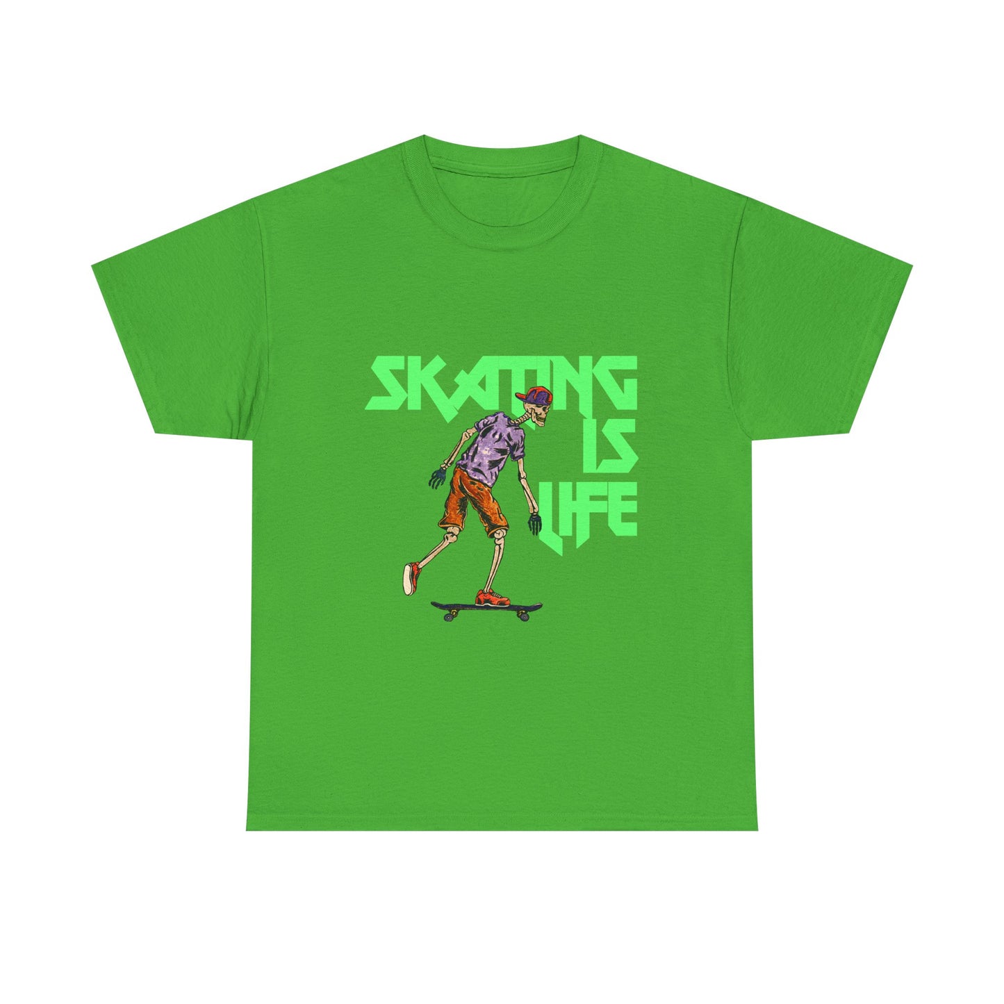 Skating is Life Unisex Heavy Cotton Tee