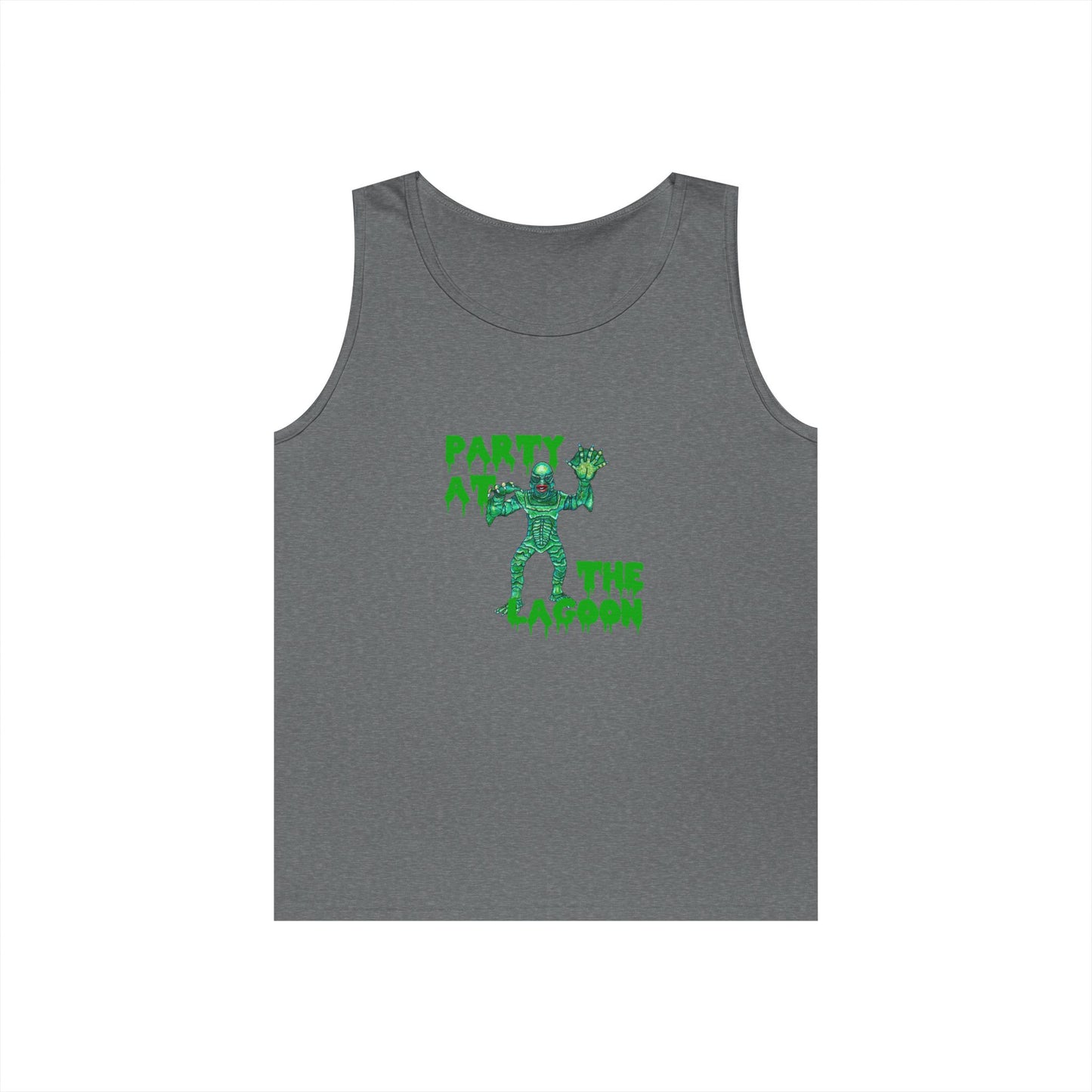 Party at the Lagoon Unisex Heavy Cotton Tank Top