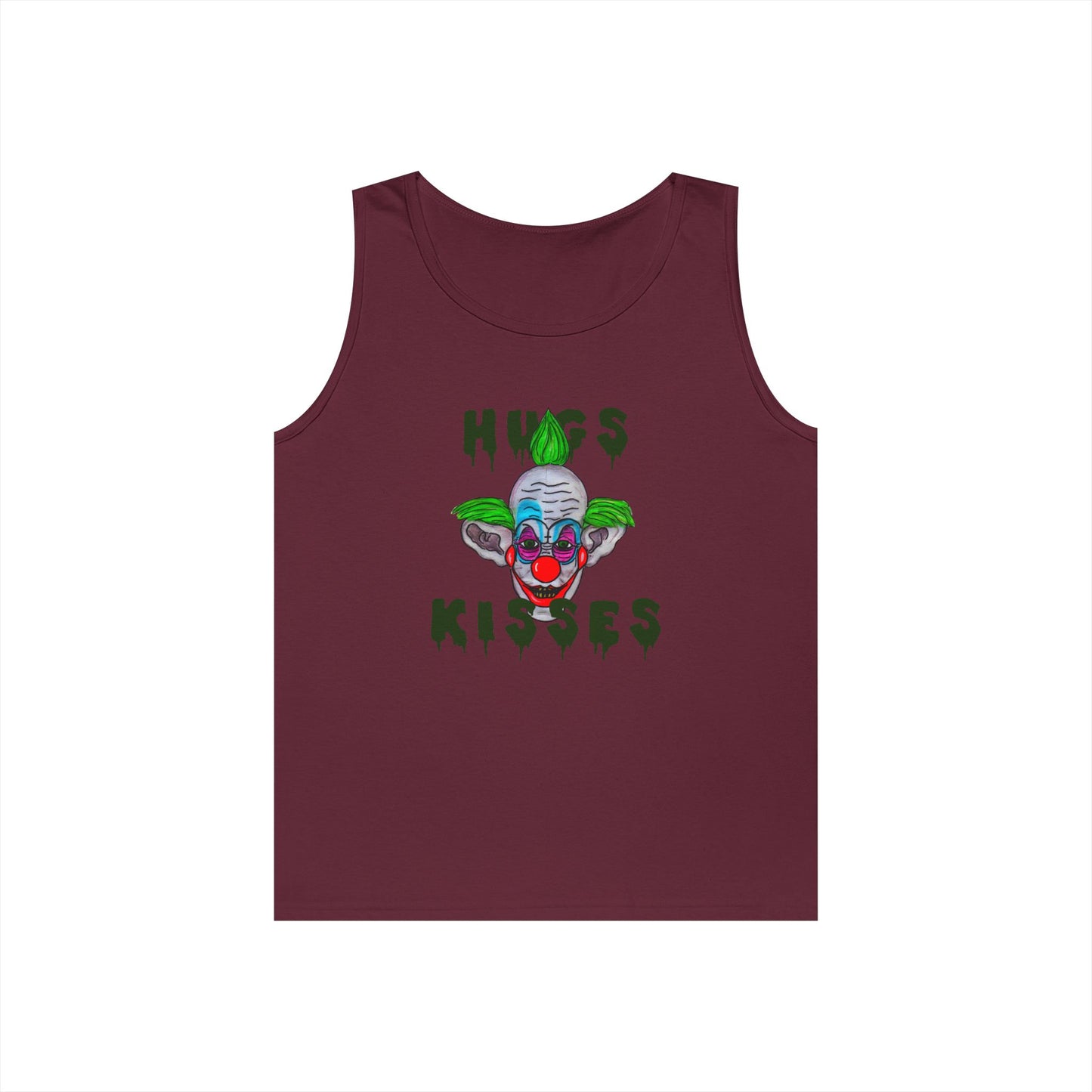 Hugs, Kisses Unisex Heavy Cotton Tank Top