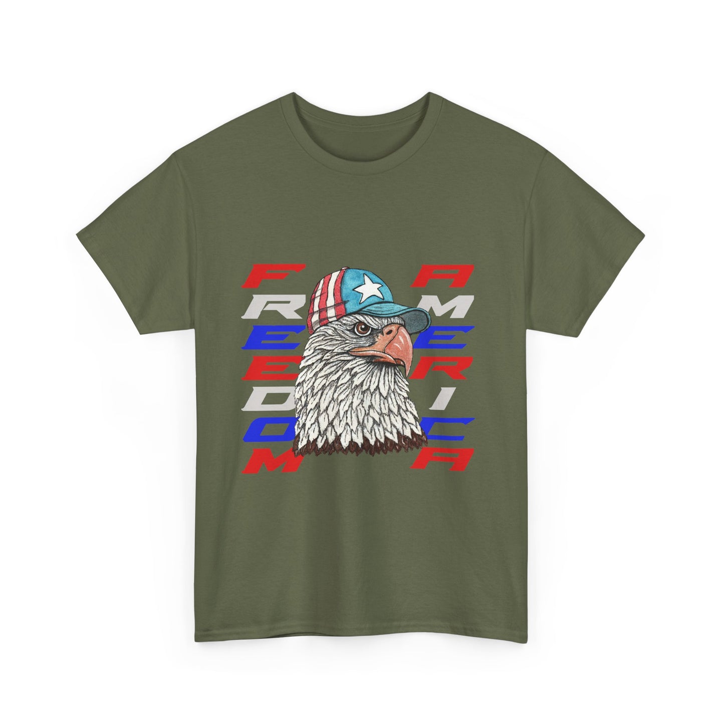 Freedom America Unisex Heavy Cotton Tee