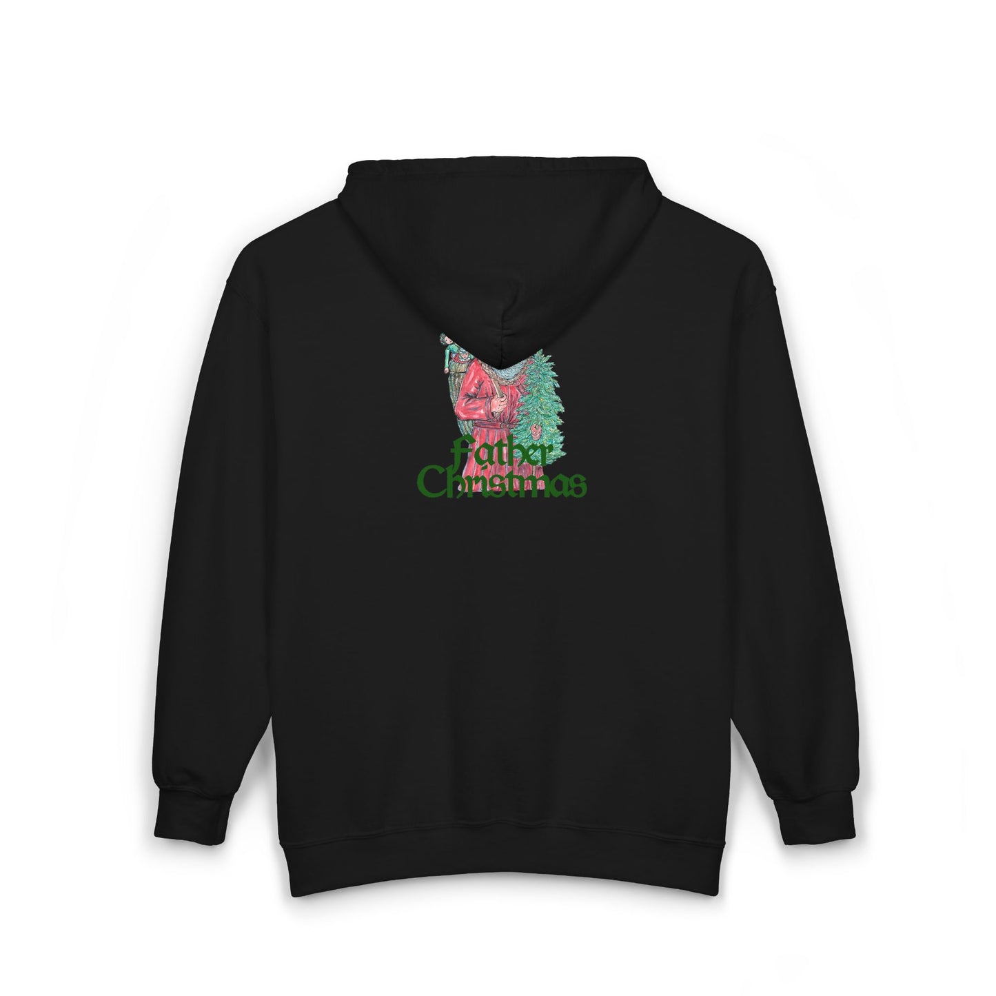 Father Christmas Unisex Heavy Blend™ Full Zip Hooded Sweatshirt