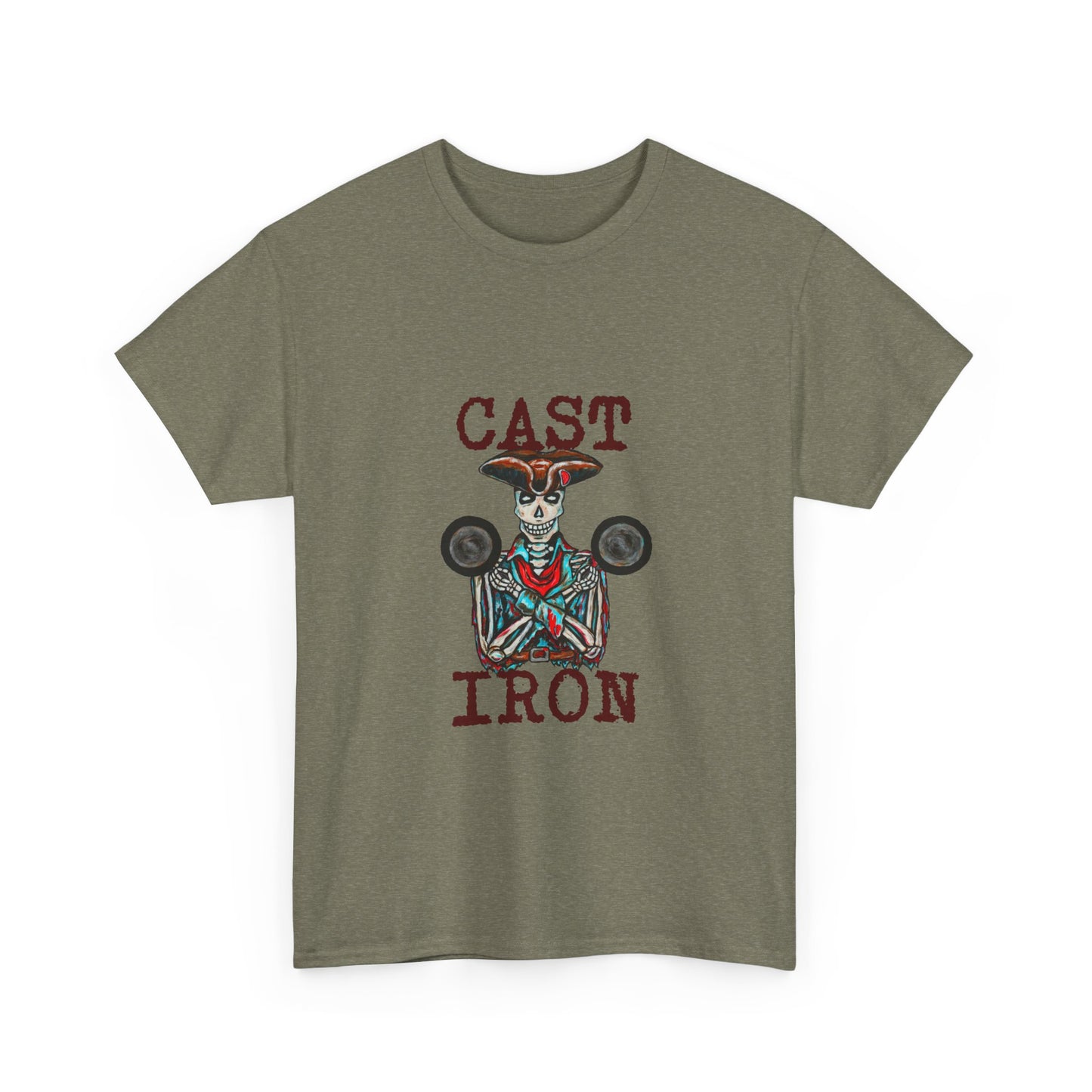 Cast Iron Unisex Heavy Cotton Tee