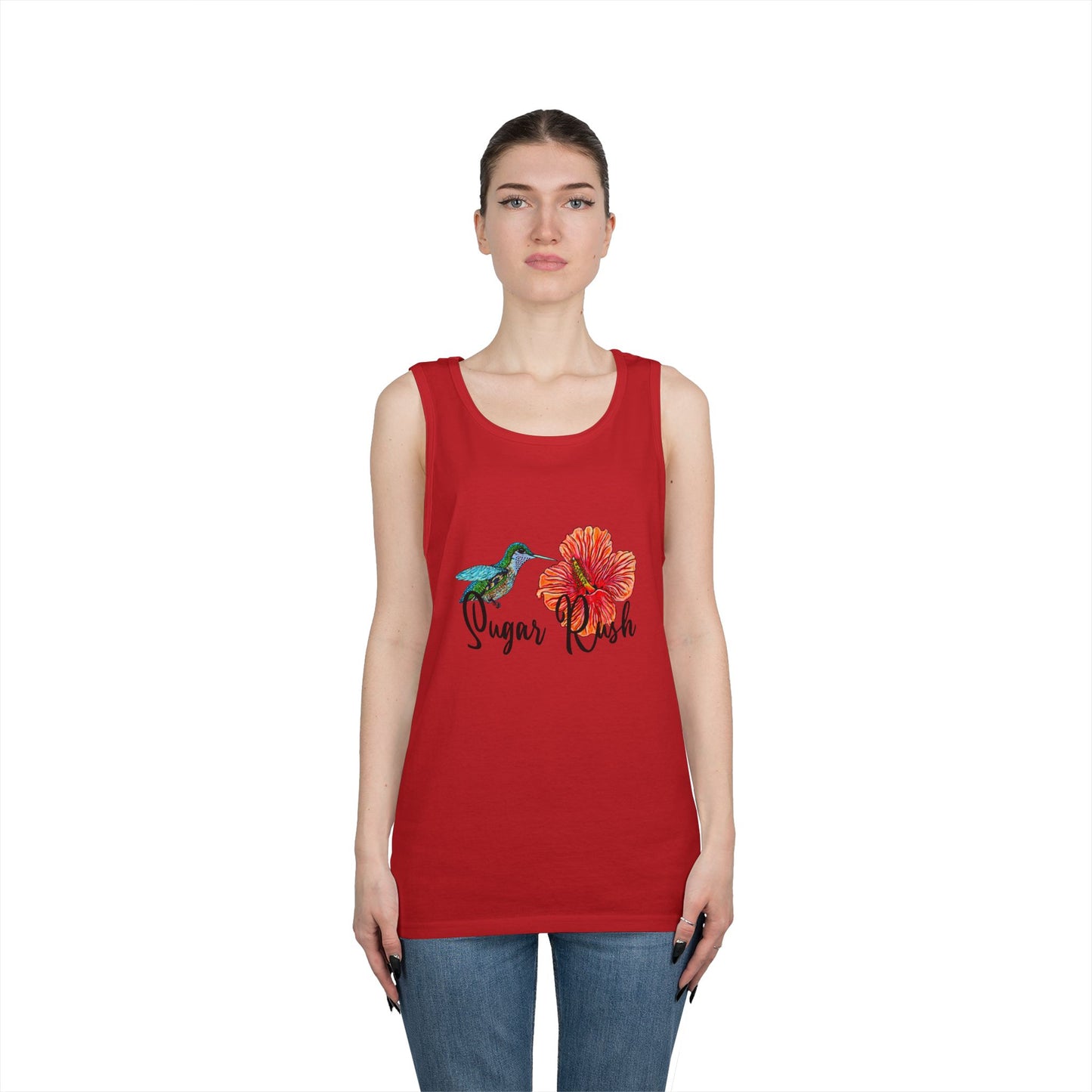 Sugar Rush Unisex Heavy Cotton Tank Top