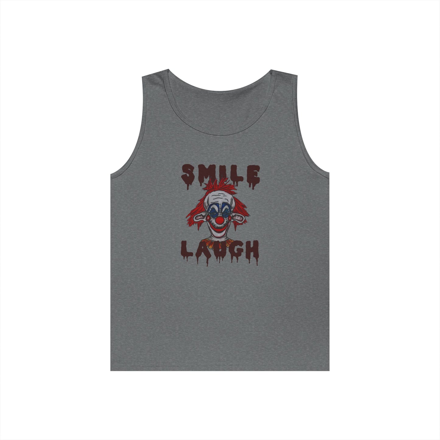 Smile, Laugh Unisex Heavy Cotton Tank Top