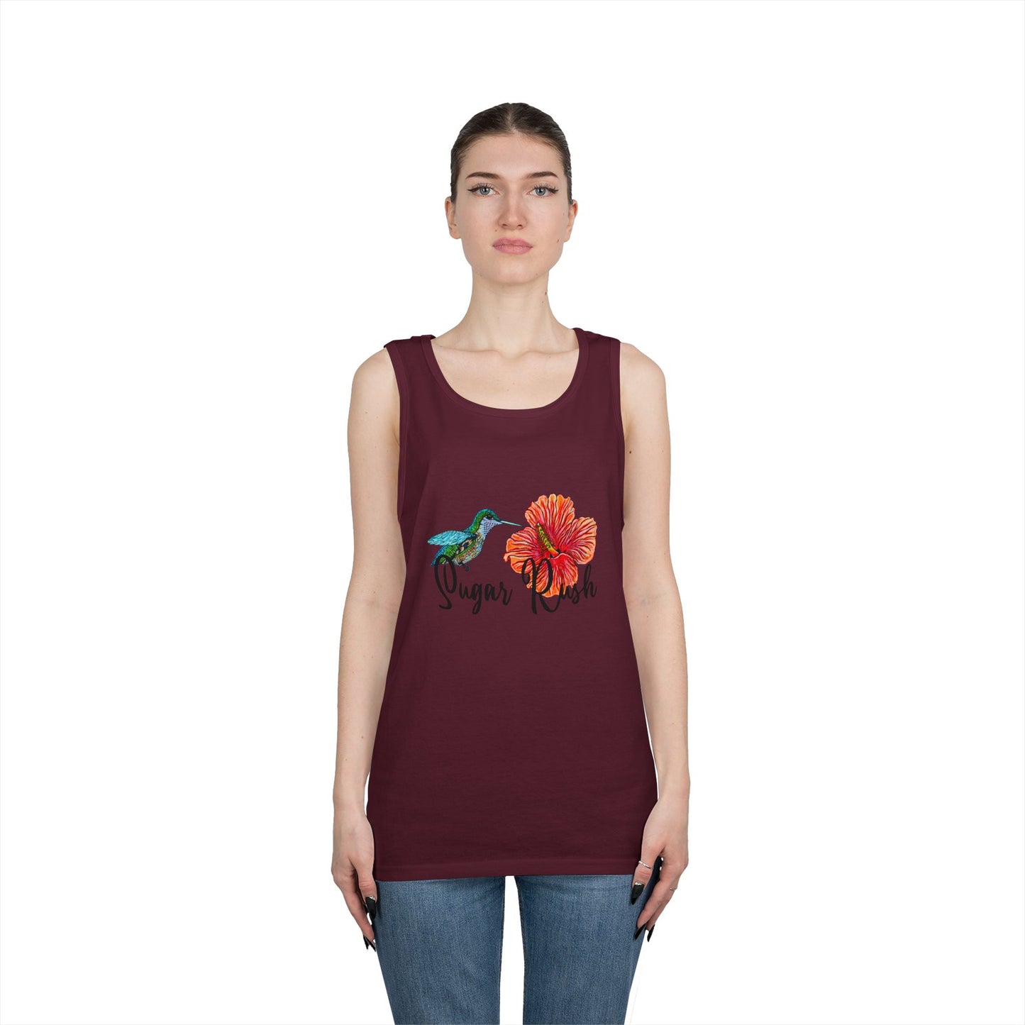 Sugar Rush Unisex Heavy Cotton Tank Top