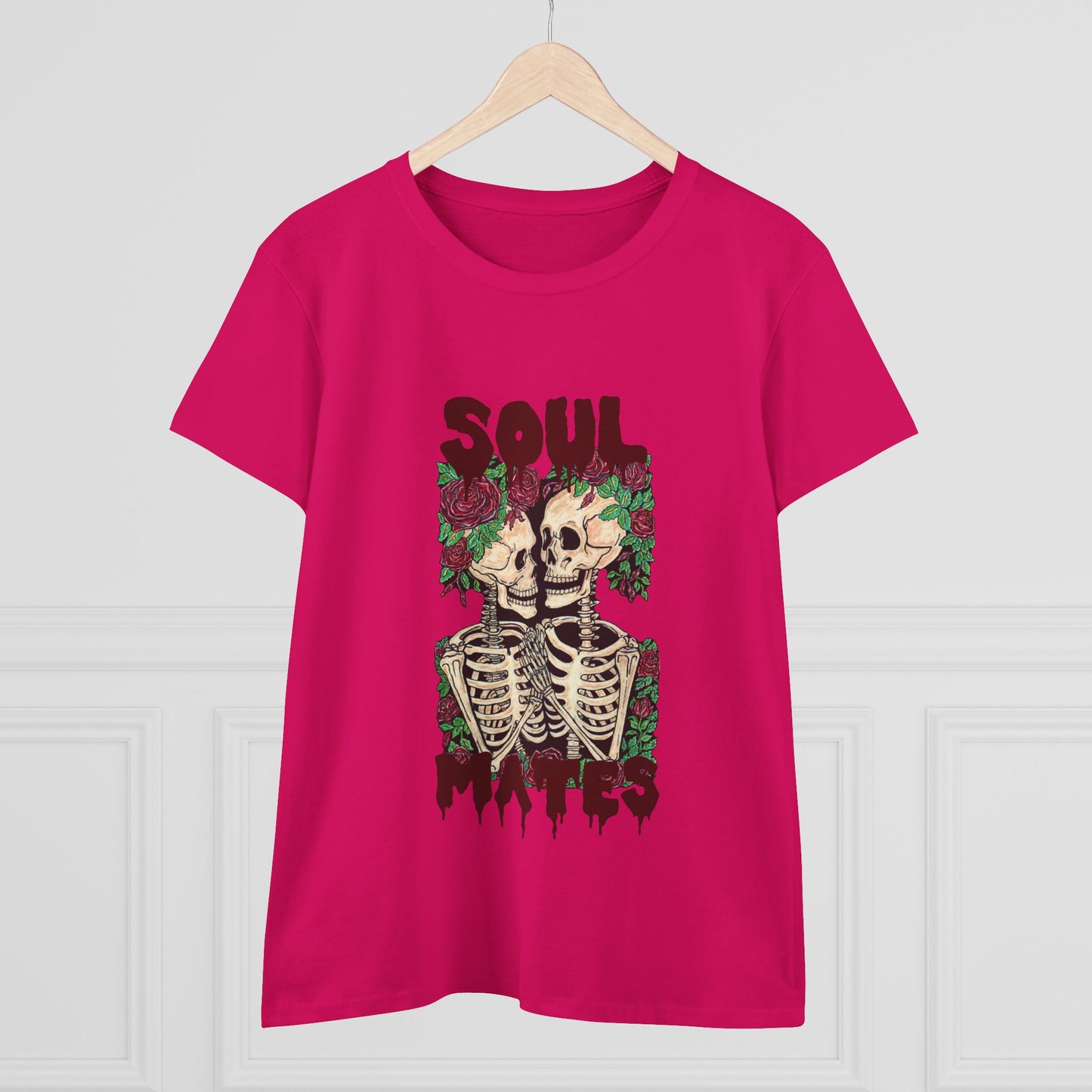 Soul Mates Women's Midweight Cotton Tee