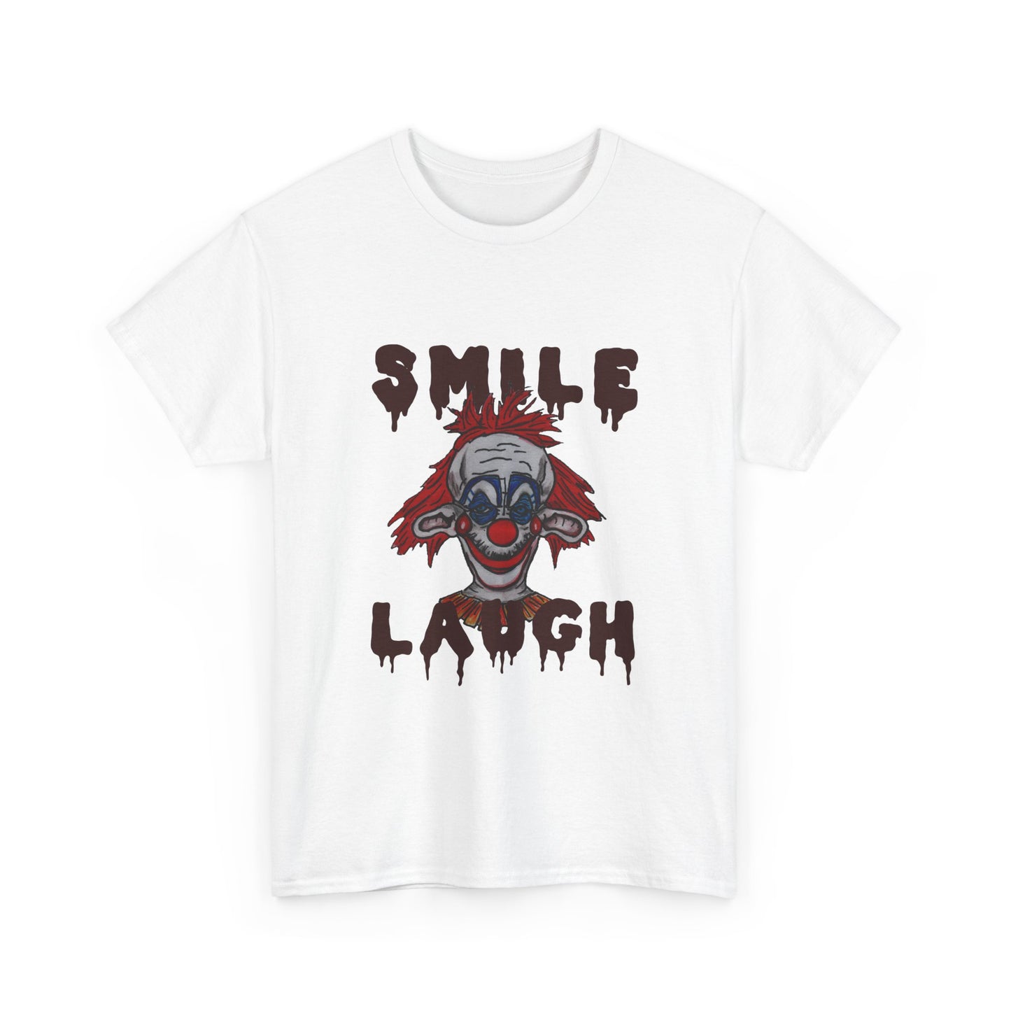 Smile, Laugh Unisex Heavy Cotton Tee