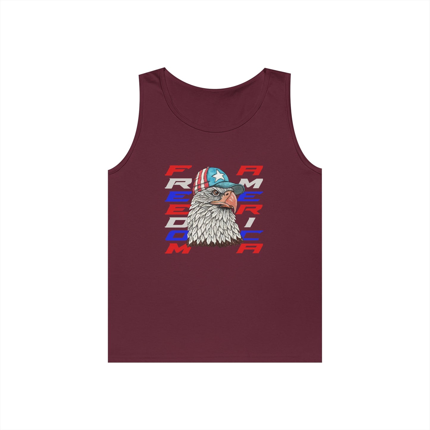 Freedom America Unisex Heavy Cotton Tank Top