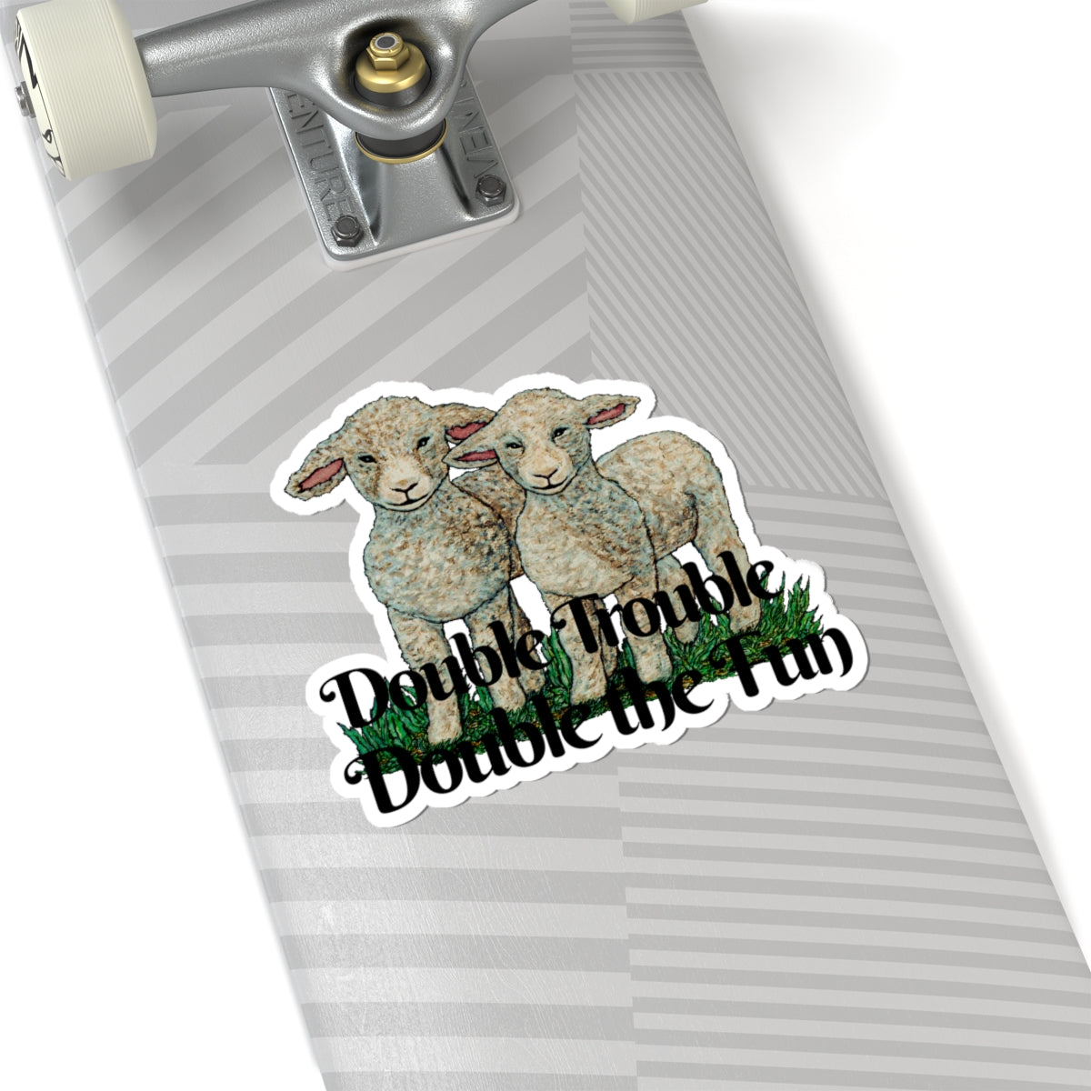 Double Trouble Double Fun Kiss-Cut Stickers