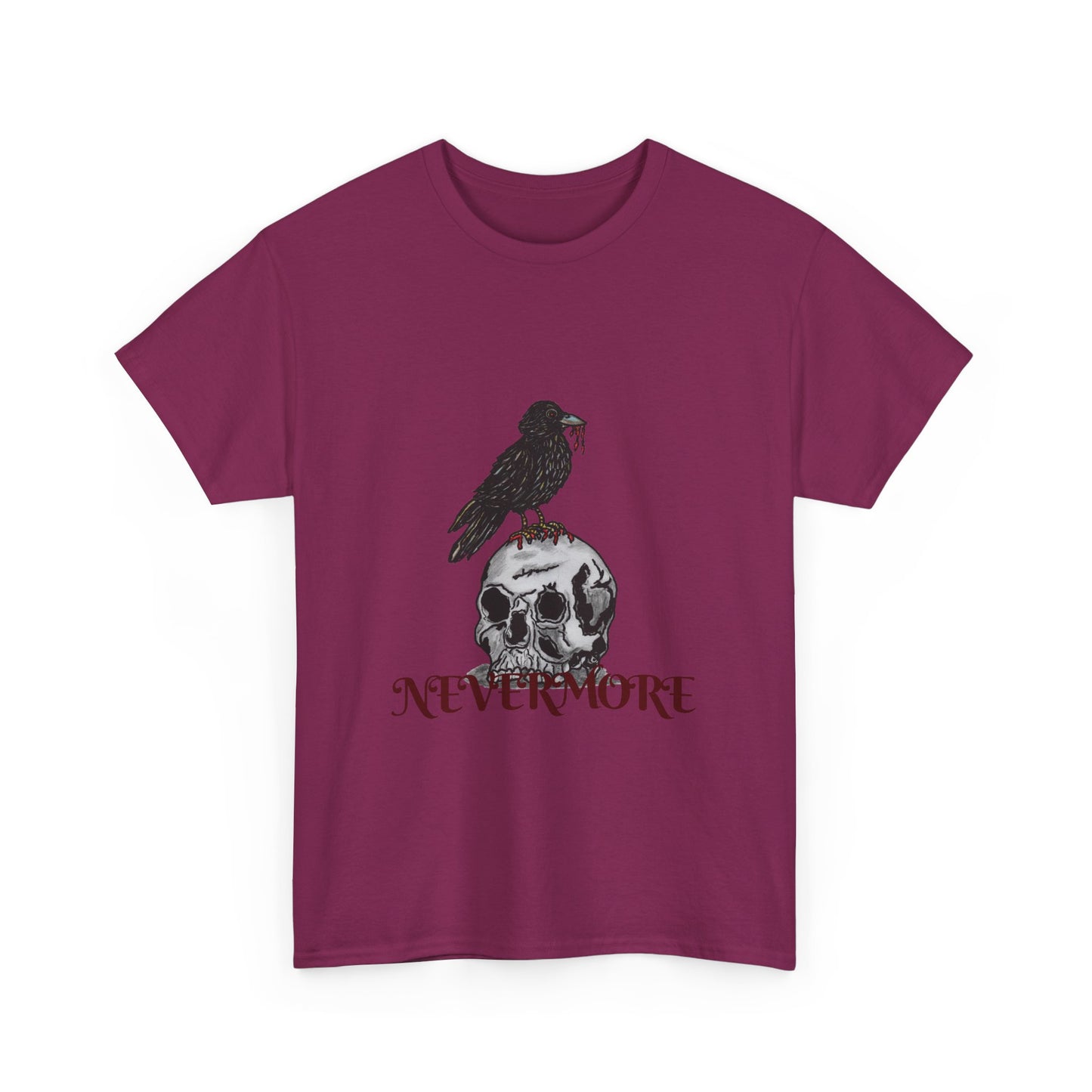 Nevermore Unisex Heavy Cotton Tee