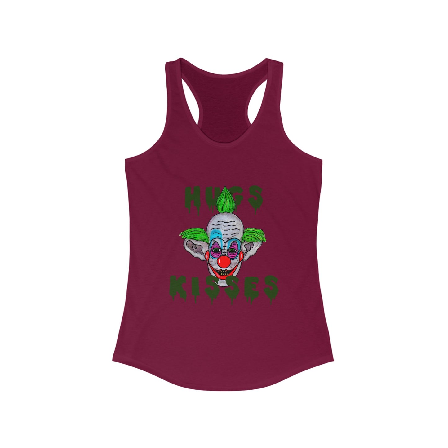 Hugs, Kisses Women's Ideal Racerback Tank