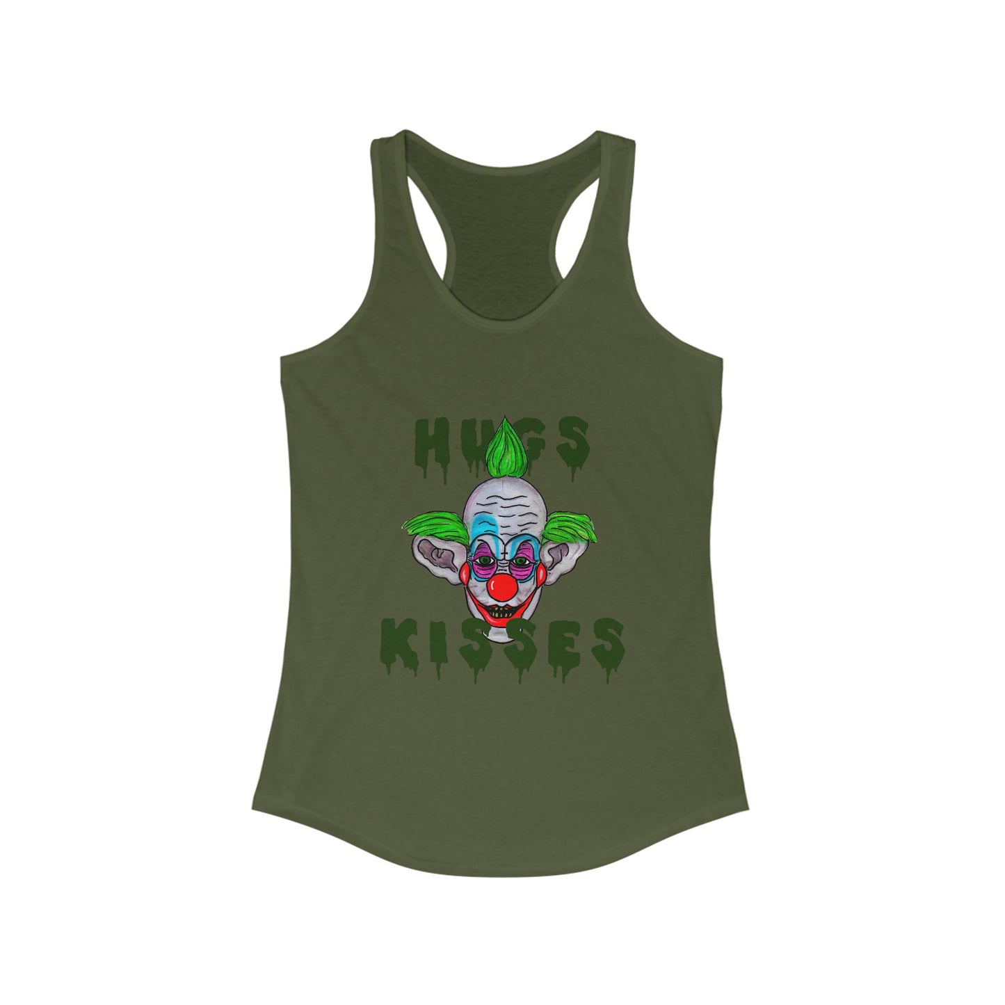 Hugs, Kisses Women's Ideal Racerback Tank
