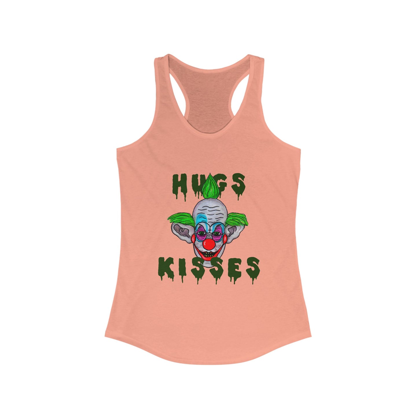 Hugs, Kisses Women's Ideal Racerback Tank