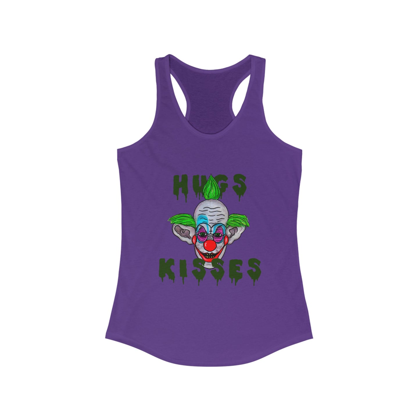 Hugs, Kisses Women's Ideal Racerback Tank