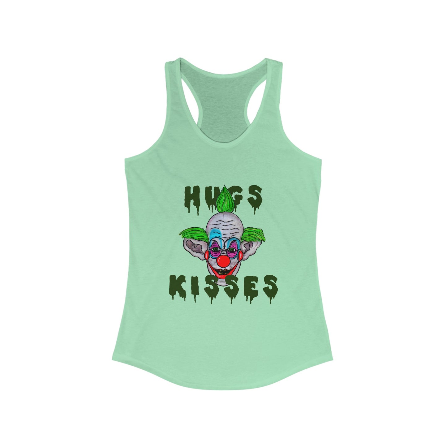 Hugs, Kisses Women's Ideal Racerback Tank
