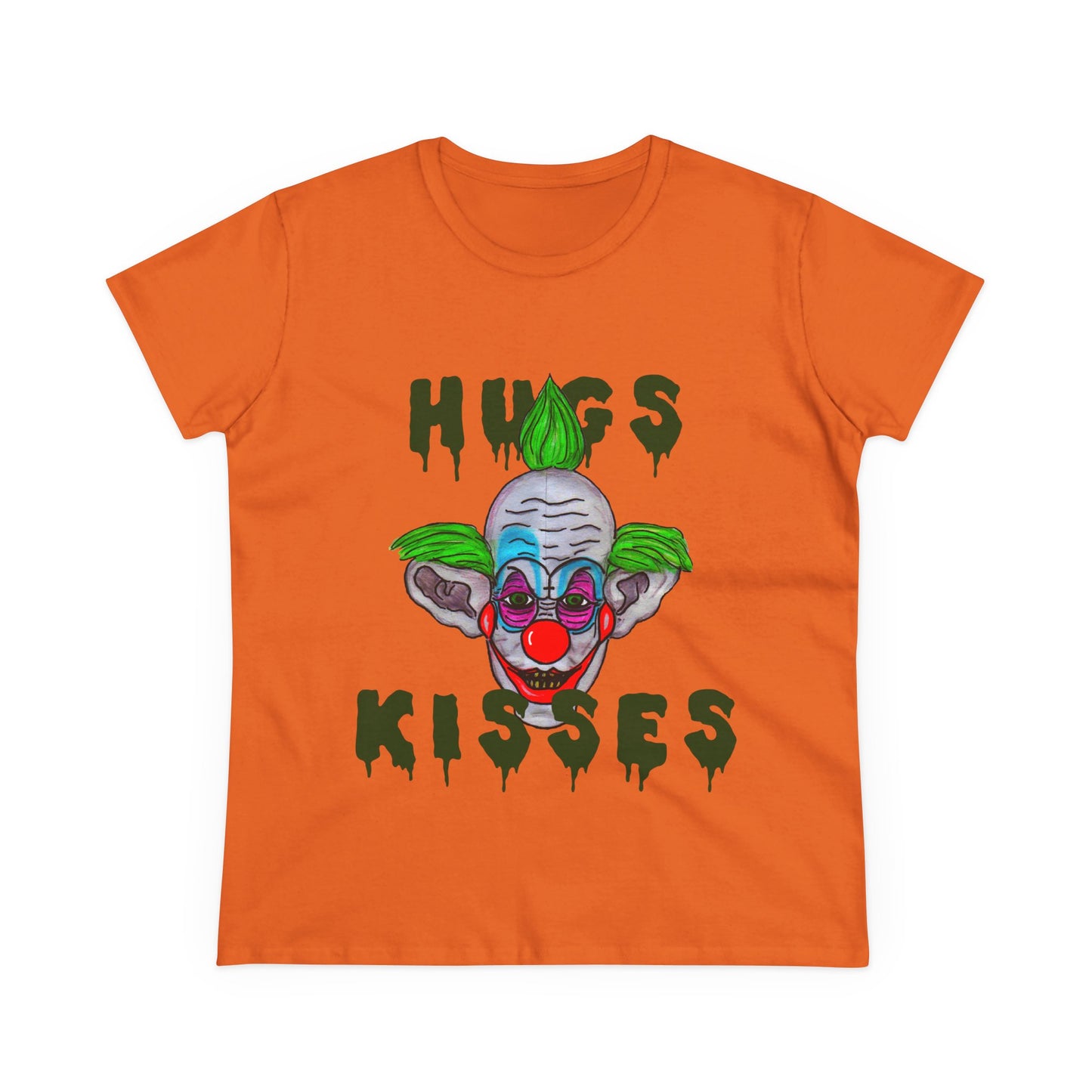 Hugs, Kisses Women's Midweight Cotton Tee