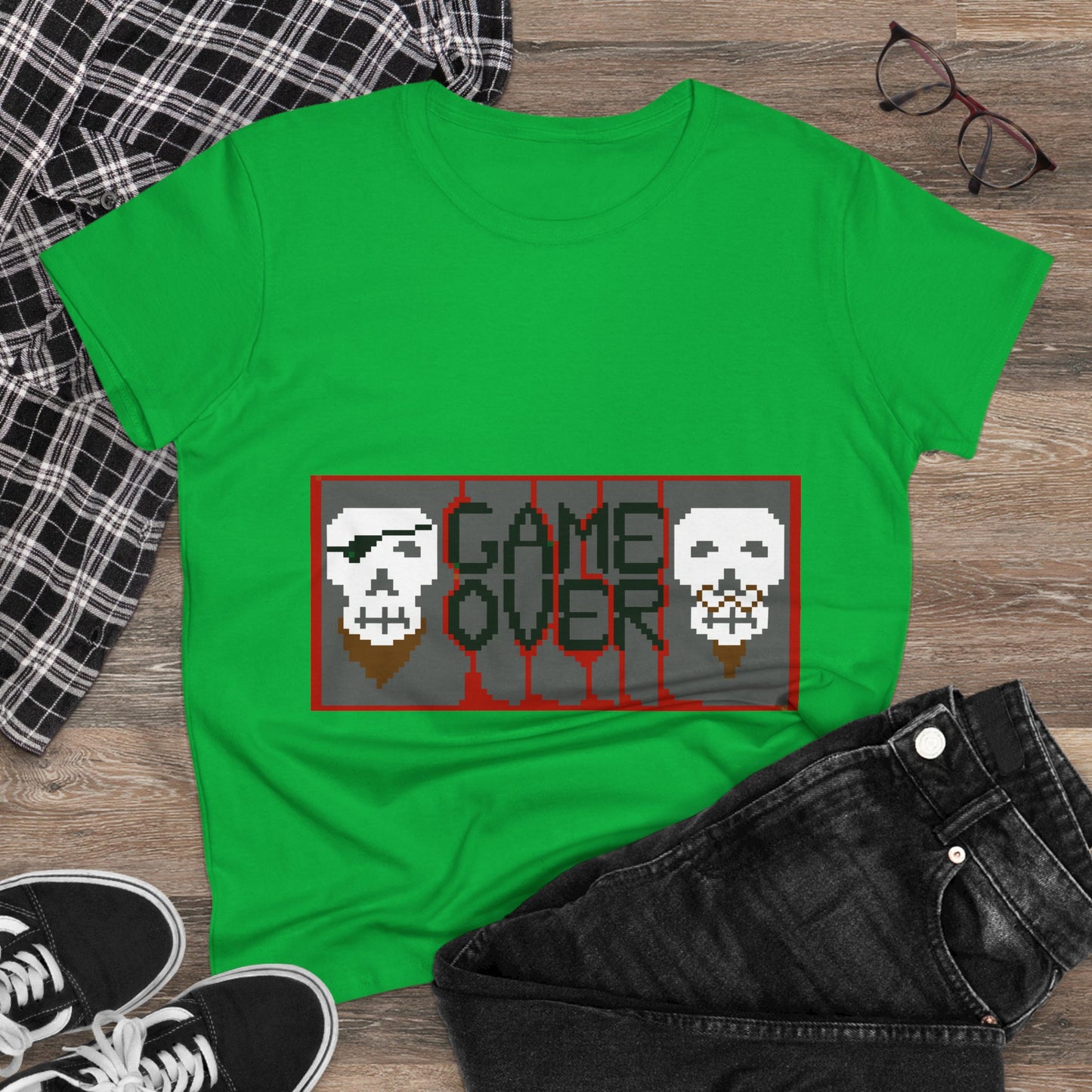 Game Over Women's Midweight Cotton Tee