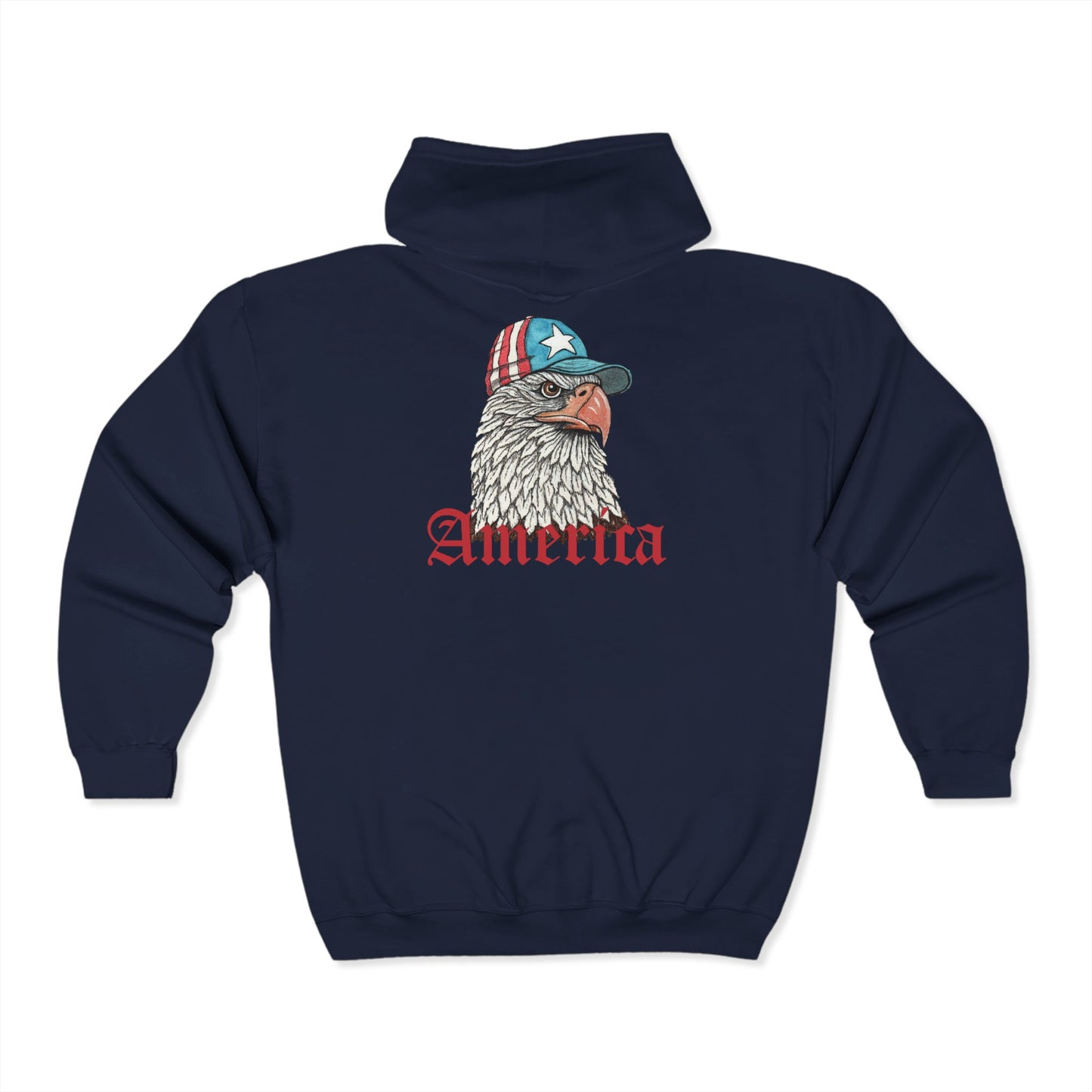America Unisex Heavy Blend™ Full Zip Hooded Sweatshirt