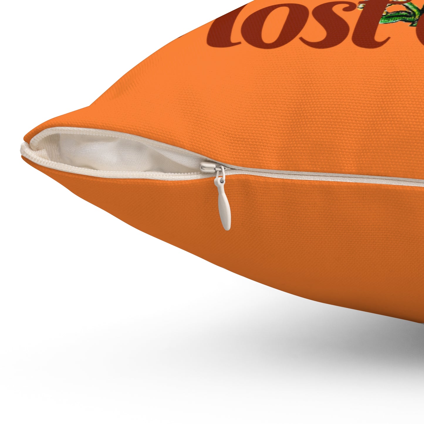 I love Fall Spun Polyester Square Pillow