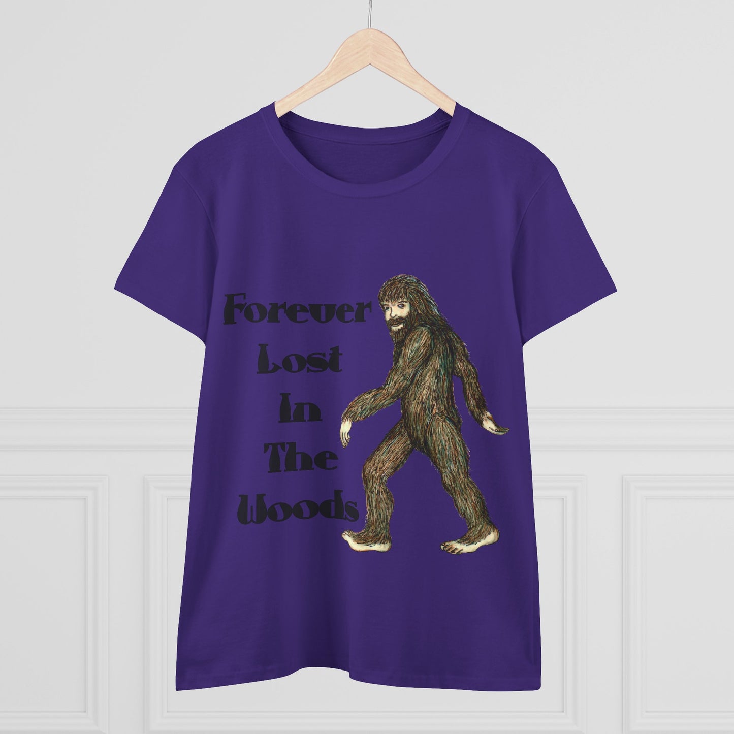 Lost in the Woods Women's Midweight Cotton Tee
