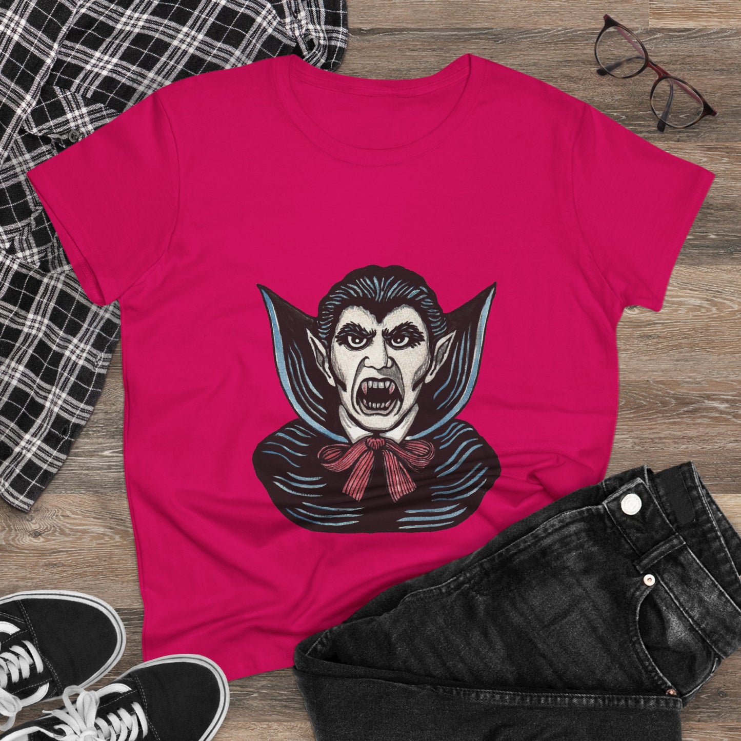 Dracula Women's Midweight Cotton Tee