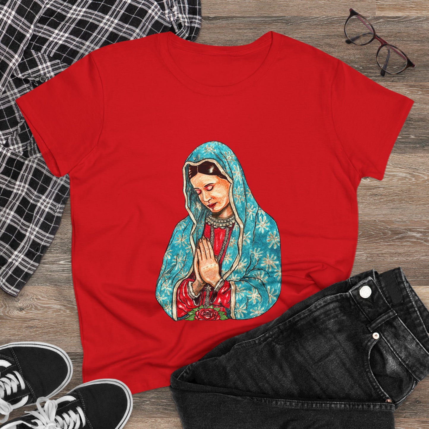 Guadalupe Women's Midweight Cotton Tee