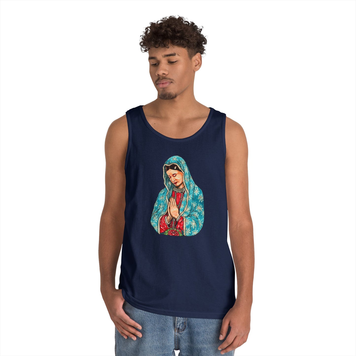 Mary Unisex Heavy Cotton Tank Top