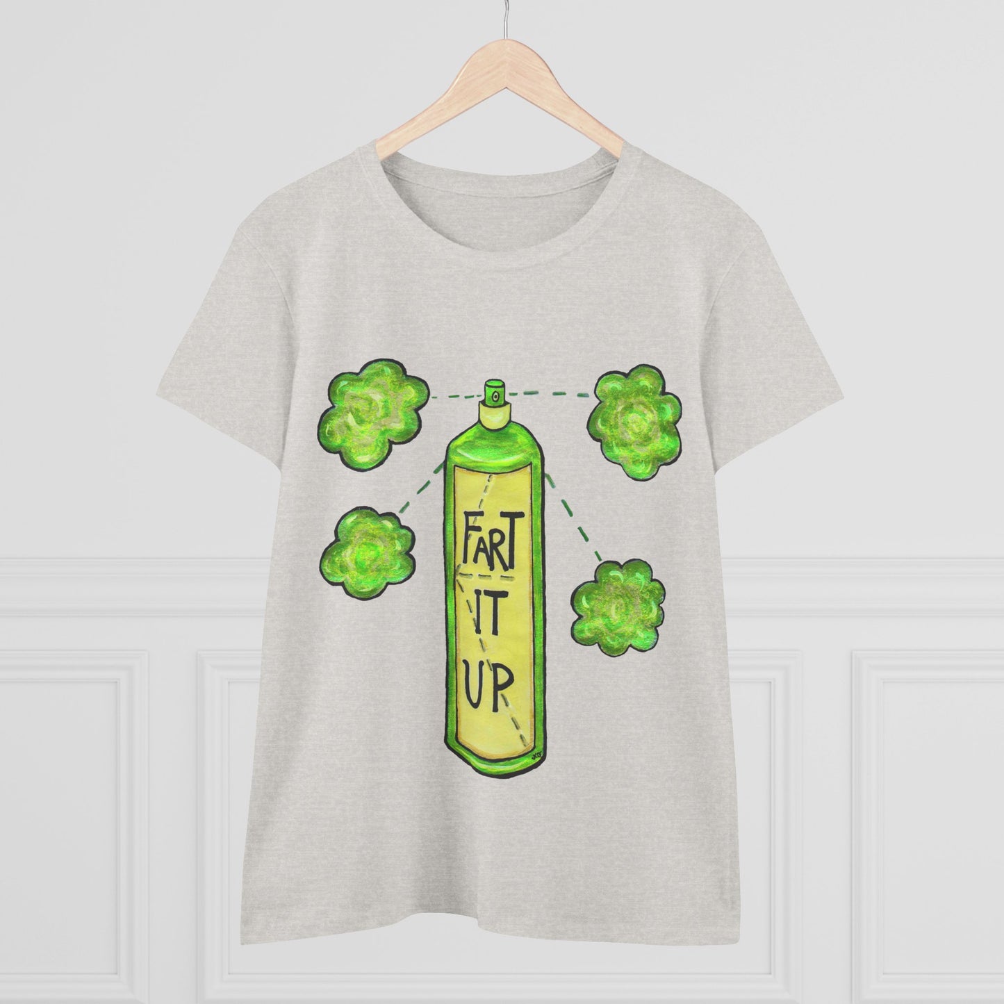 Fart it Up Women's Midweight Cotton Tee