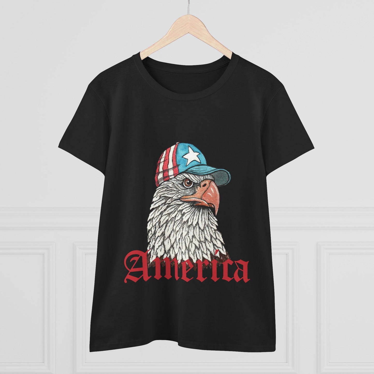 Eagle America Women's Midweight Cotton Tee