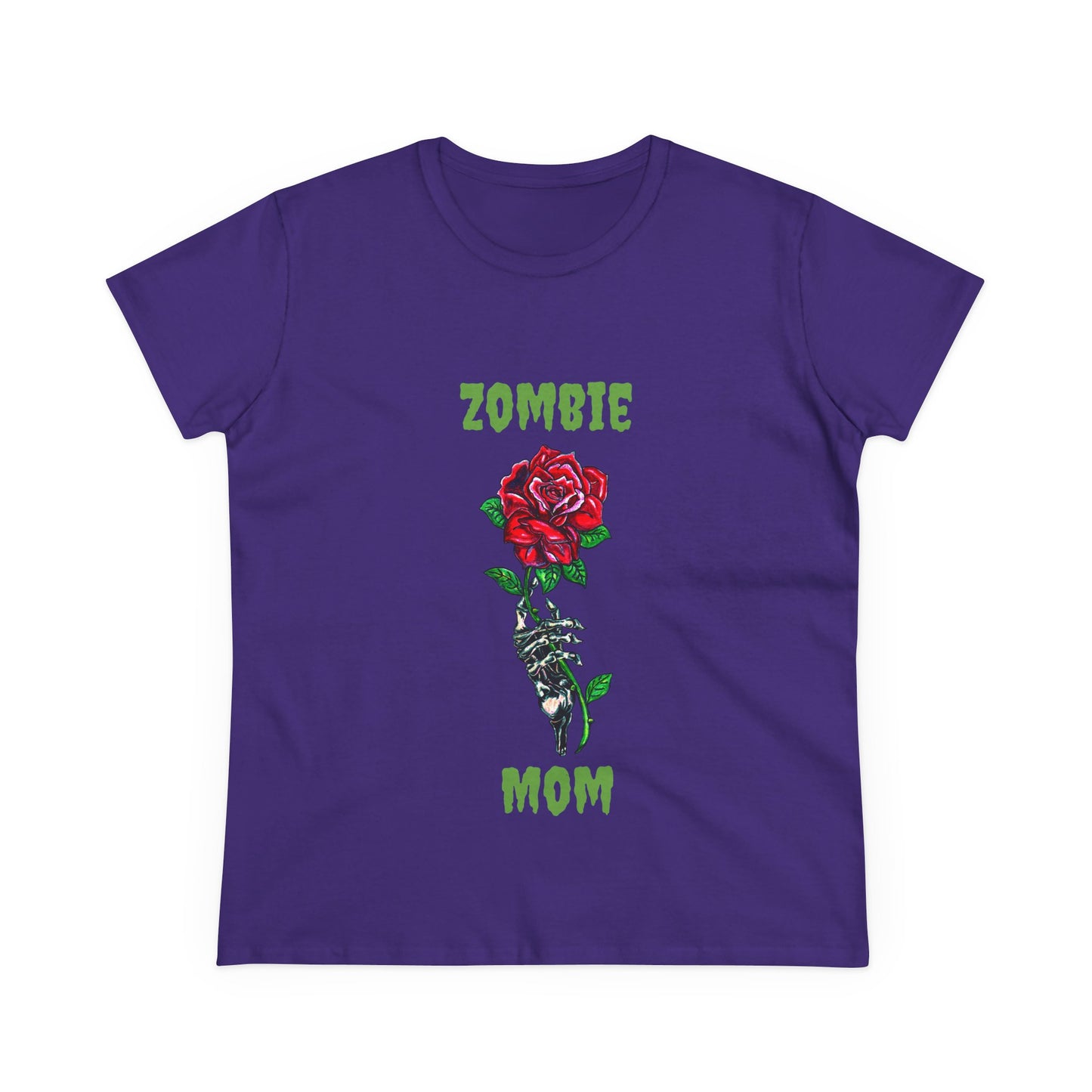 Zombie Mom Women's Midweight Cotton Tee