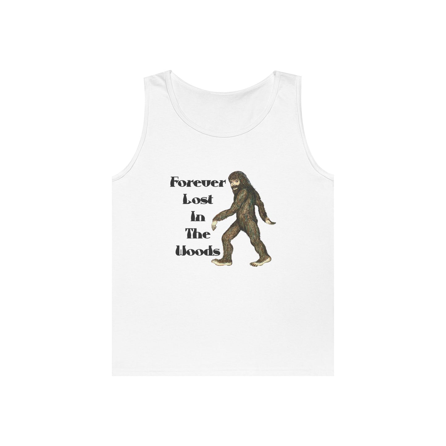 Lost in the Woods Unisex Heavy Cotton Tank Top