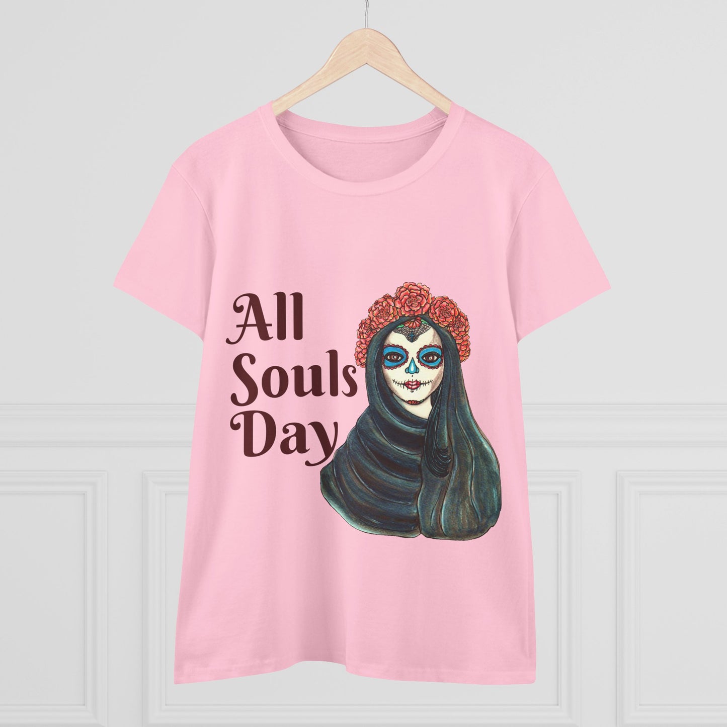 All Souls Day Women's Midweight Cotton Tee