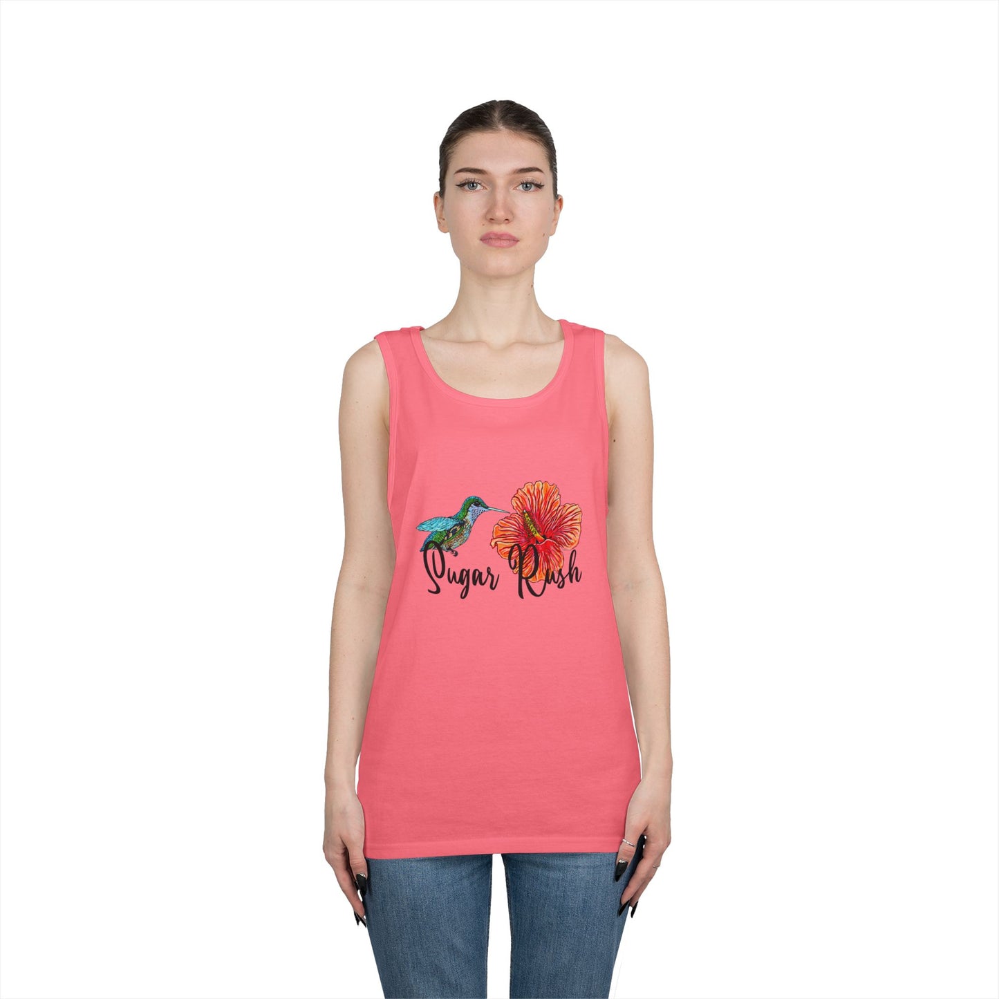 Sugar Rush Unisex Heavy Cotton Tank Top