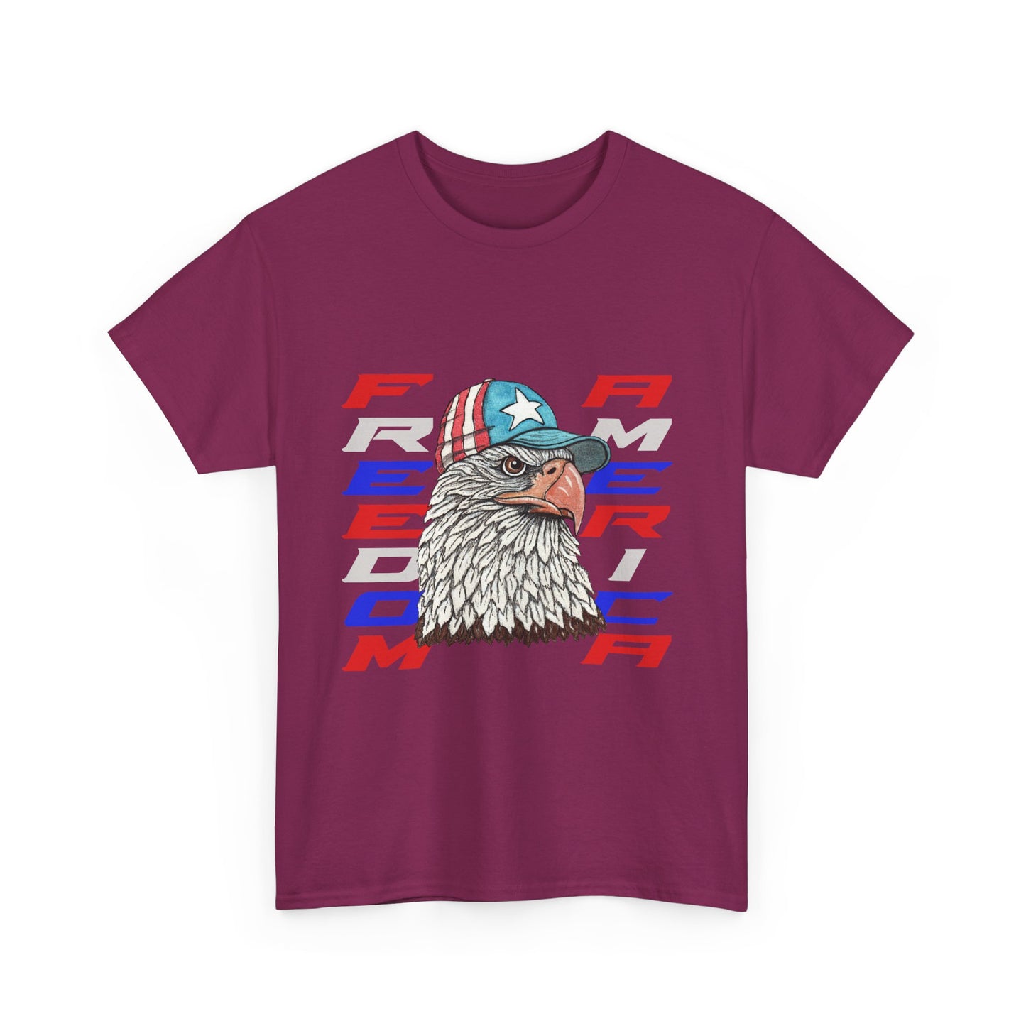 Freedom America Unisex Heavy Cotton Tee