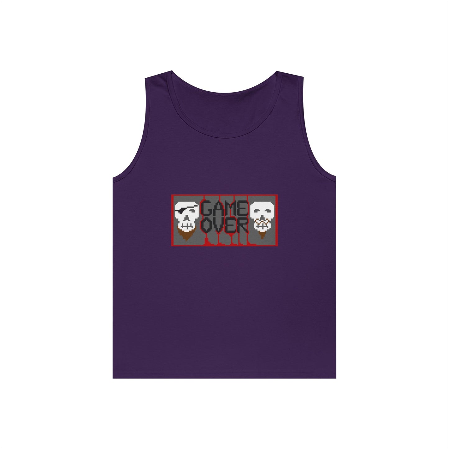 Game Over Unisex Heavy Cotton Tank Top