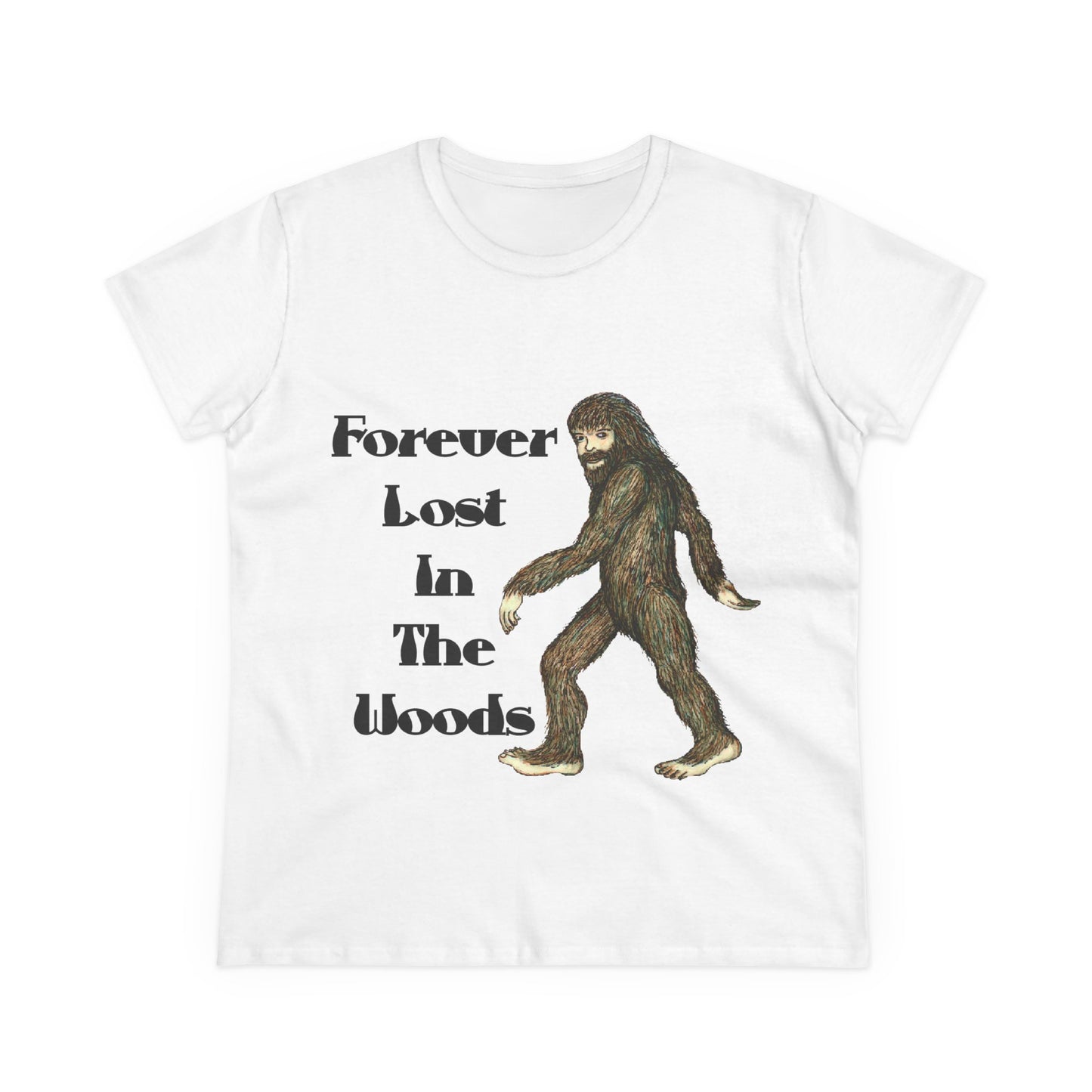 Lost in the Woods Women's Midweight Cotton Tee