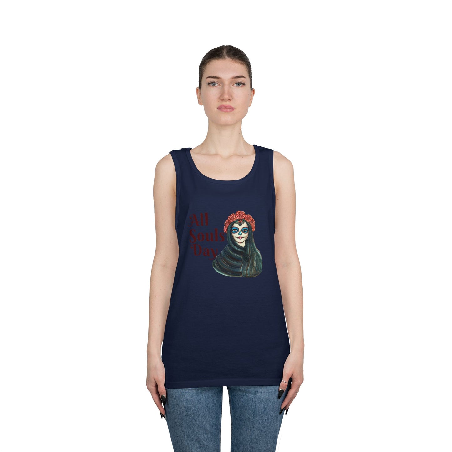 All Souls Day Unisex Heavy Cotton Tank Top