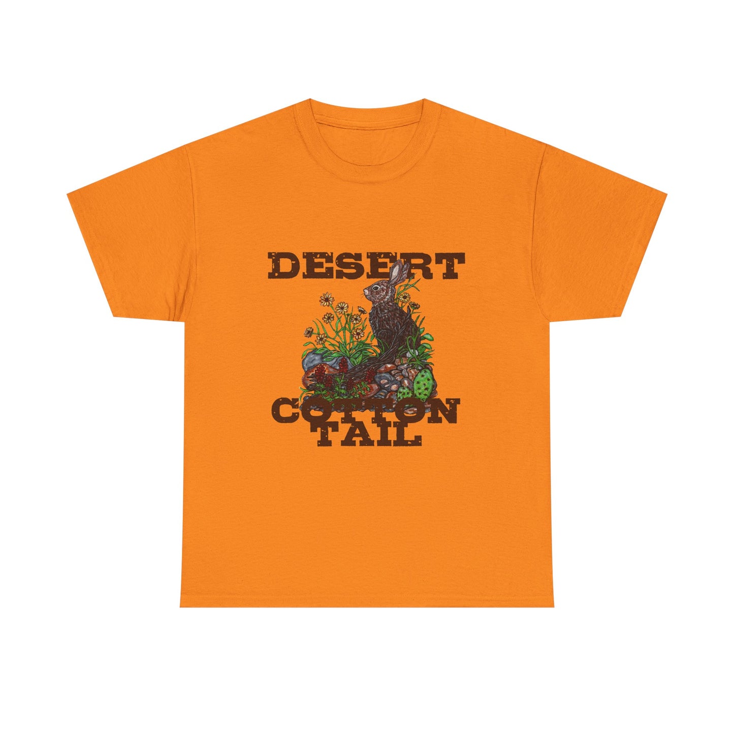 Desert Cottontail Unisex Heavy Cotton Tee
