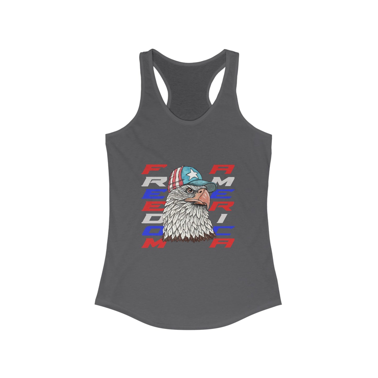 Freedom America Women's Ideal Racerback Tank