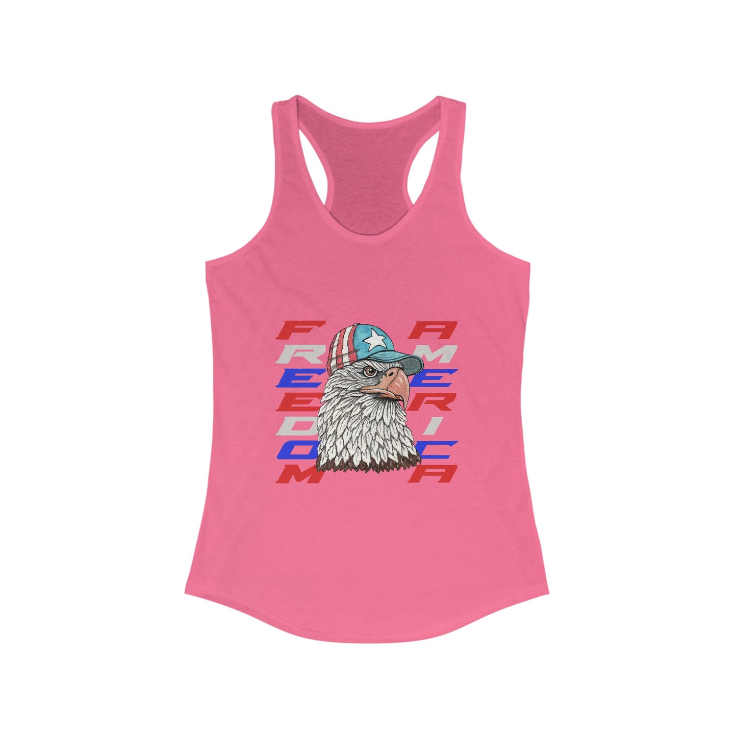 Freedom America Women's Ideal Racerback Tank