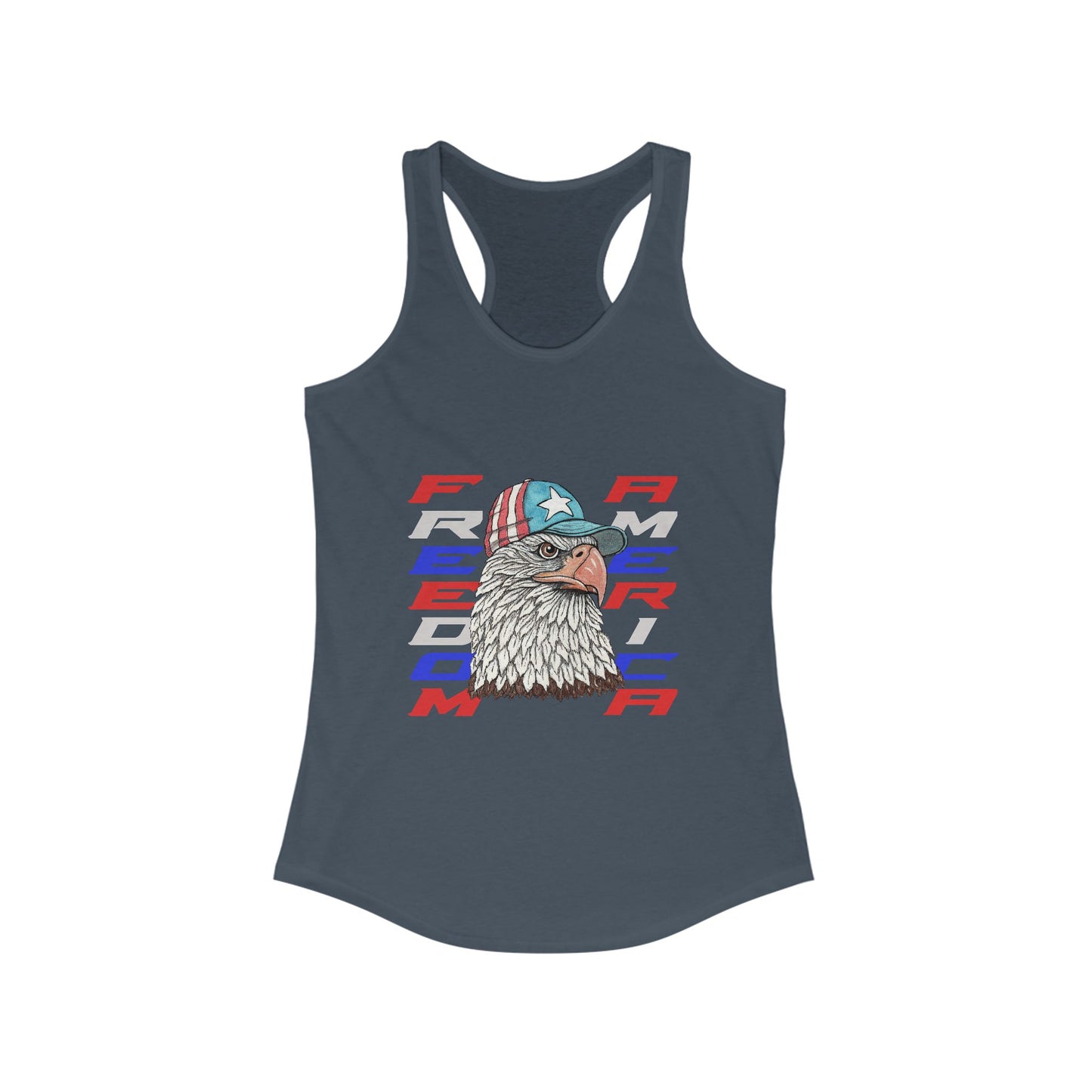 Freedom America Women's Ideal Racerback Tank